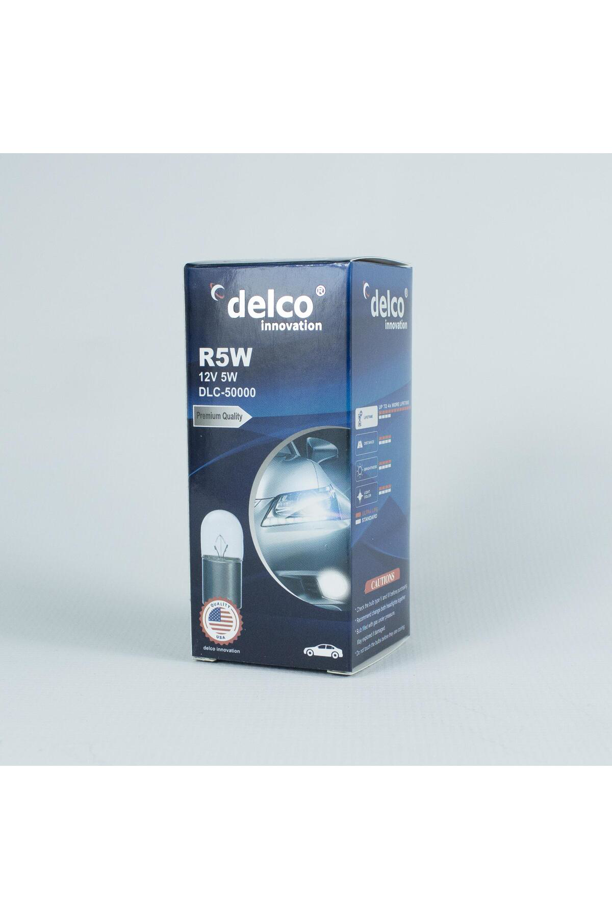 Delco U.S.A 67 R5w Halogen Ampul 12 Volt 5Watt Ba15s 10 Adet