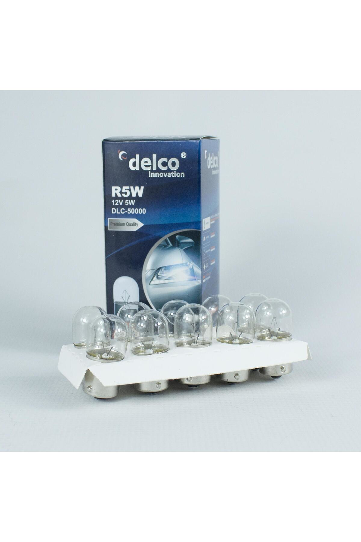 Delco U.S.A 67 R5w Halogen Ampul 12 Volt 5Watt Ba15s 10 Adet