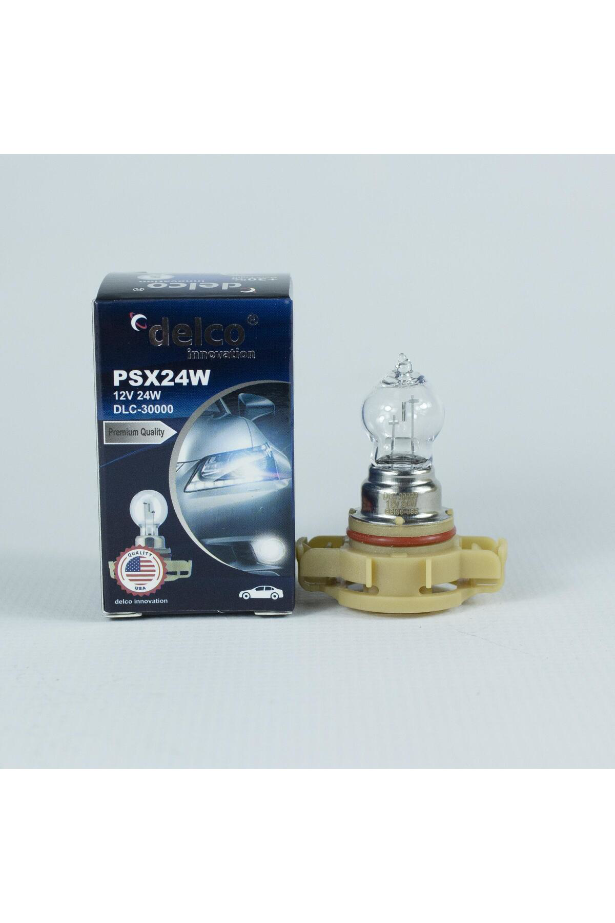 Delco U.S.A Gündüz Sürüş Ampulü Duylu Psx24w 12 Volt Pg20-7