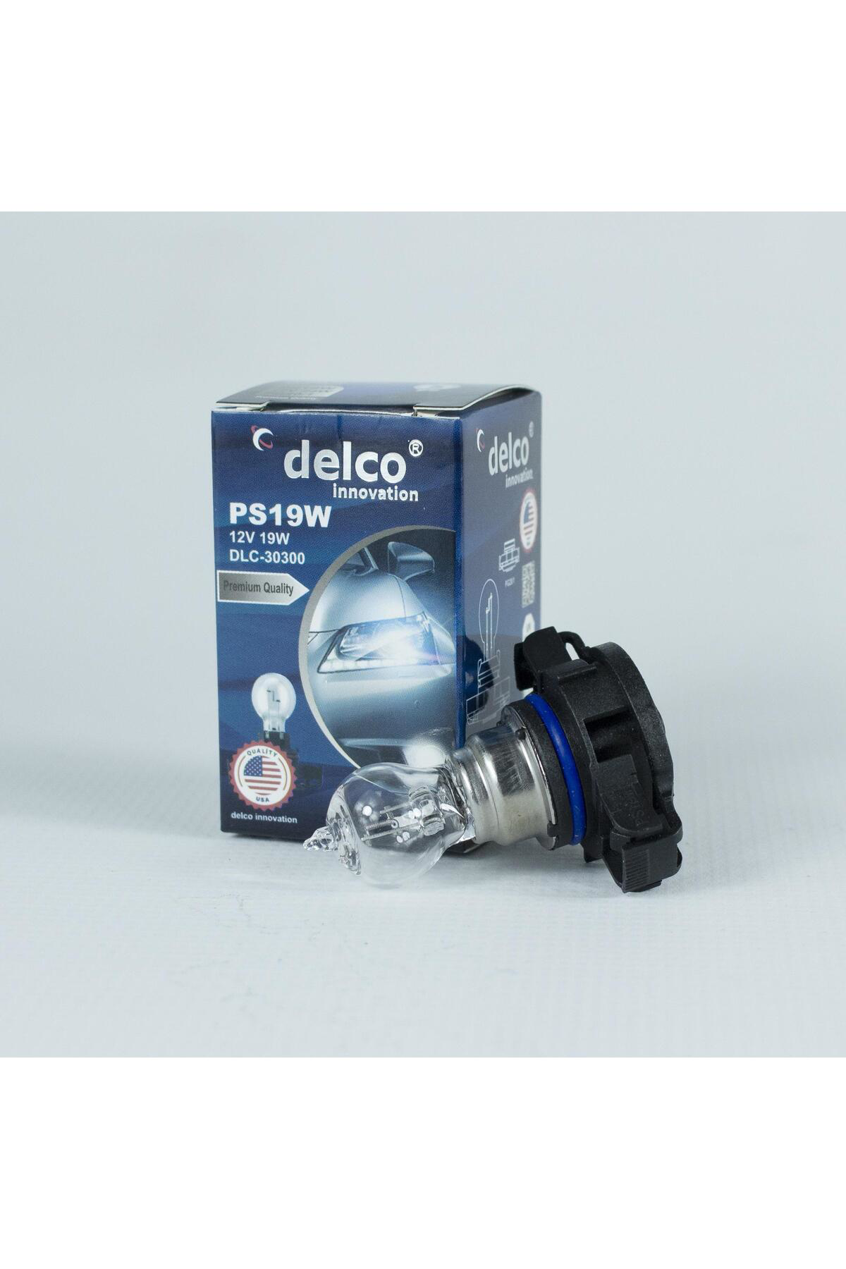 Delco U.S.A Gündüz Sürüş Ampulü Duylu Ps19w 12 Volt Pg20-1