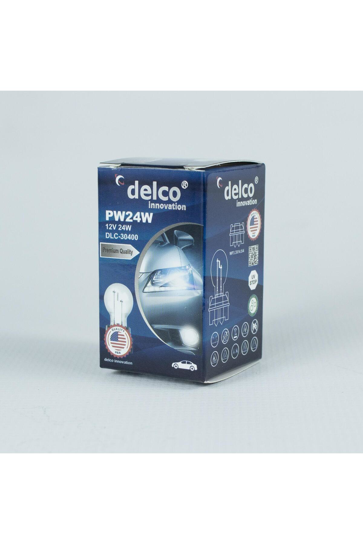 Delco U.S.A Gündüz Sürüş Ampulü Duylu Pw24w 12 Volt