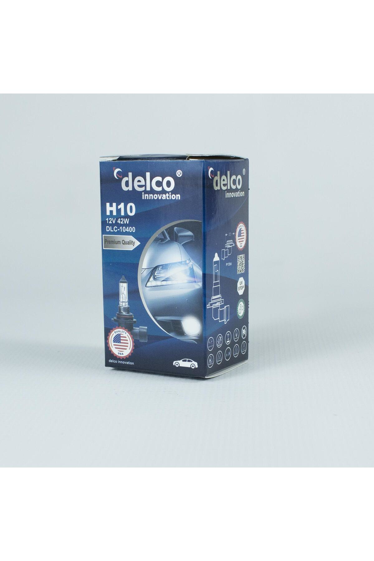 Delco U.S.A H10 Halogen Ampul 12 Volt 42W Py20d 10 Adet