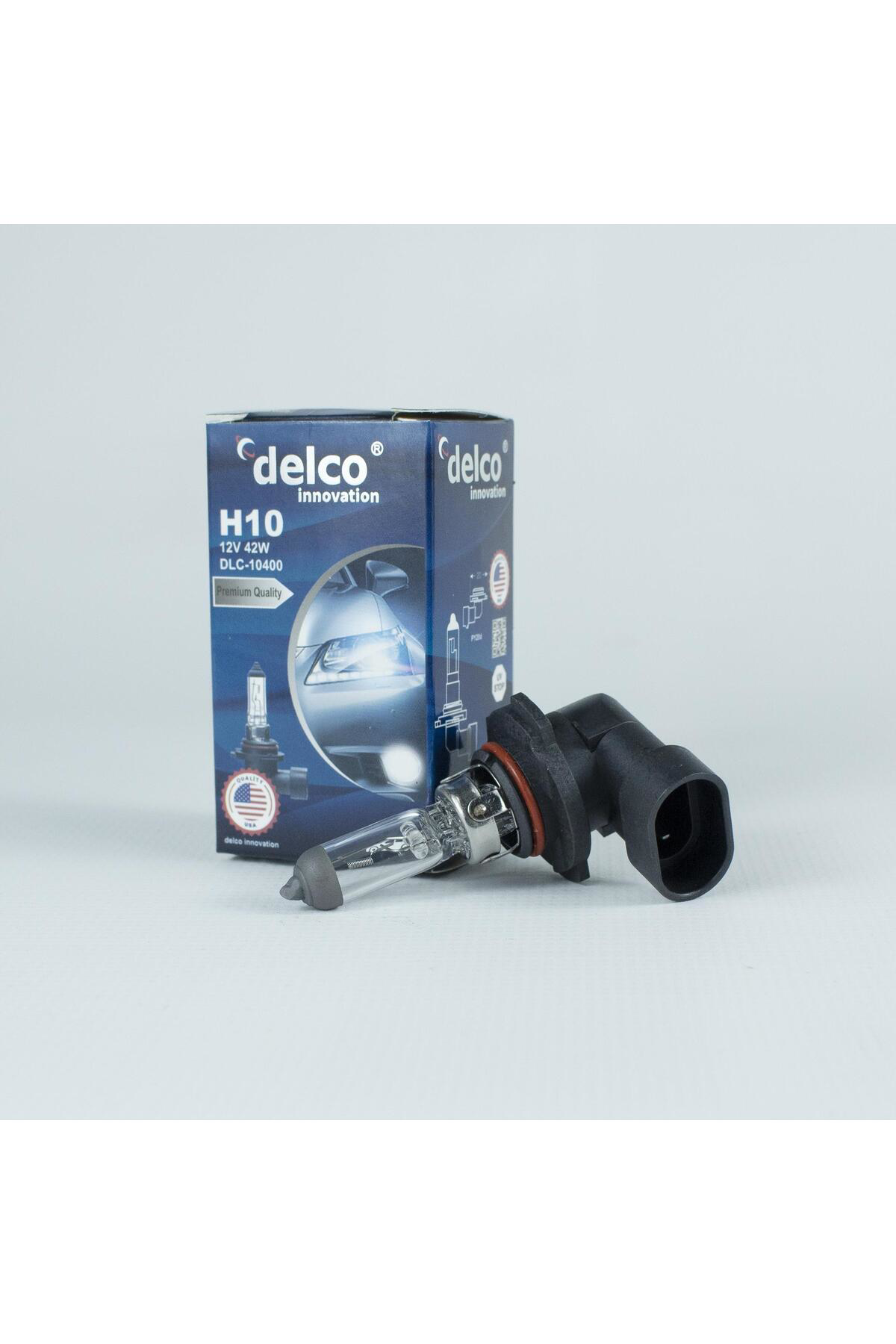 Delco U.S.A H10 Halogen Ampul 12 Volt 42W Py20d 10 Adet