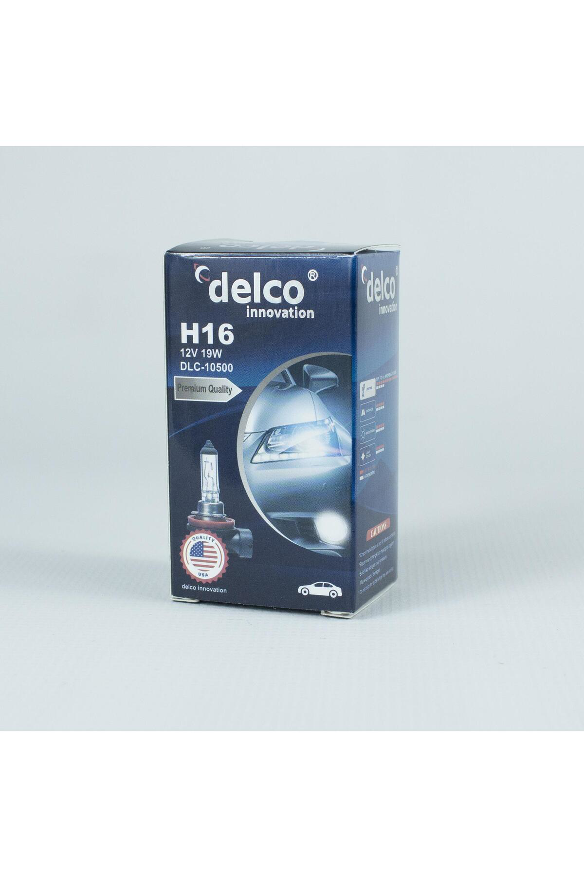 Delco U.S.A H16 Halogen Ampul 12 Volt 19W Pgj19-3 10 Adet