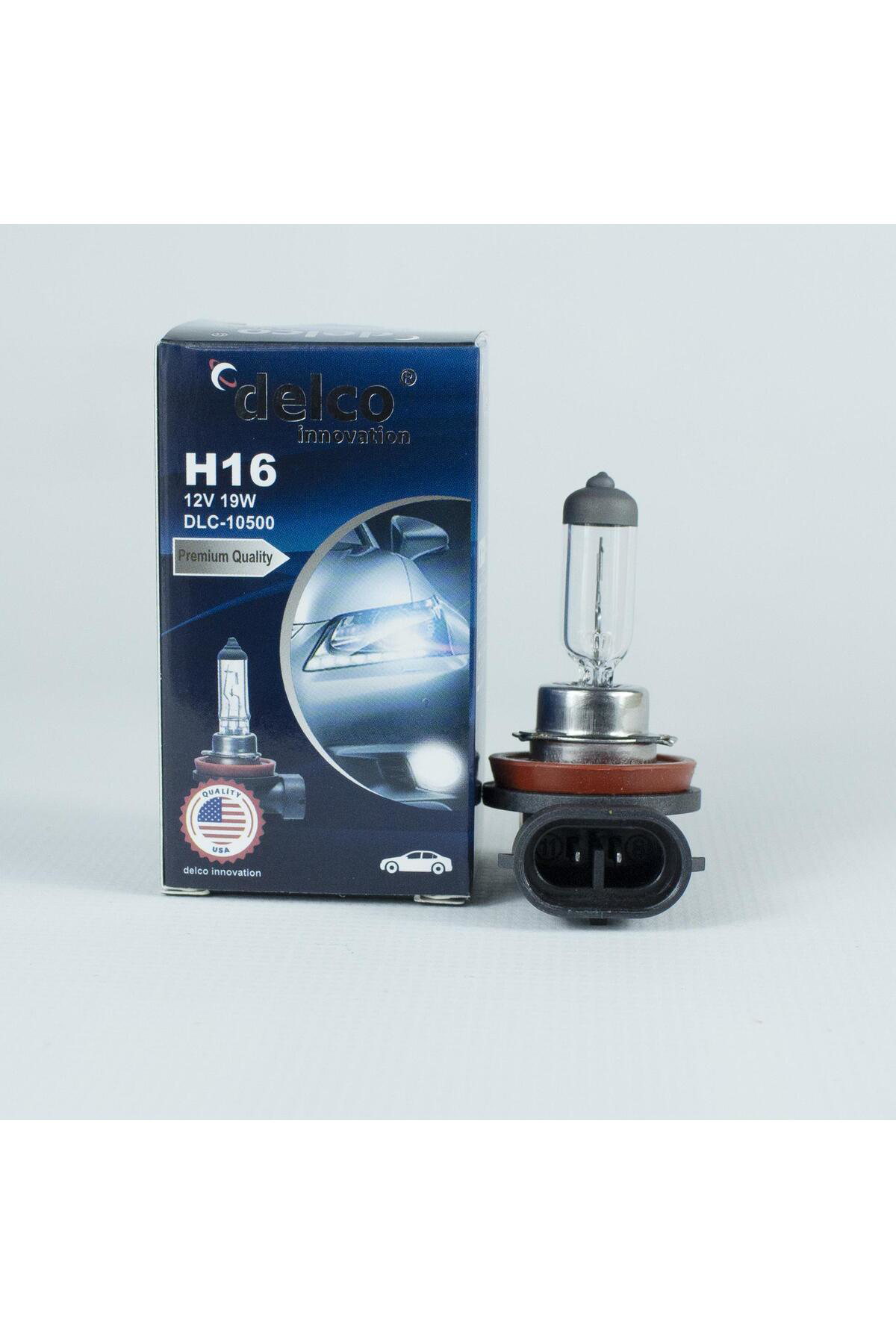 Delco U.S.A H16 Halogen Ampul 12 Volt 19W Pgj19-3 10 Adet