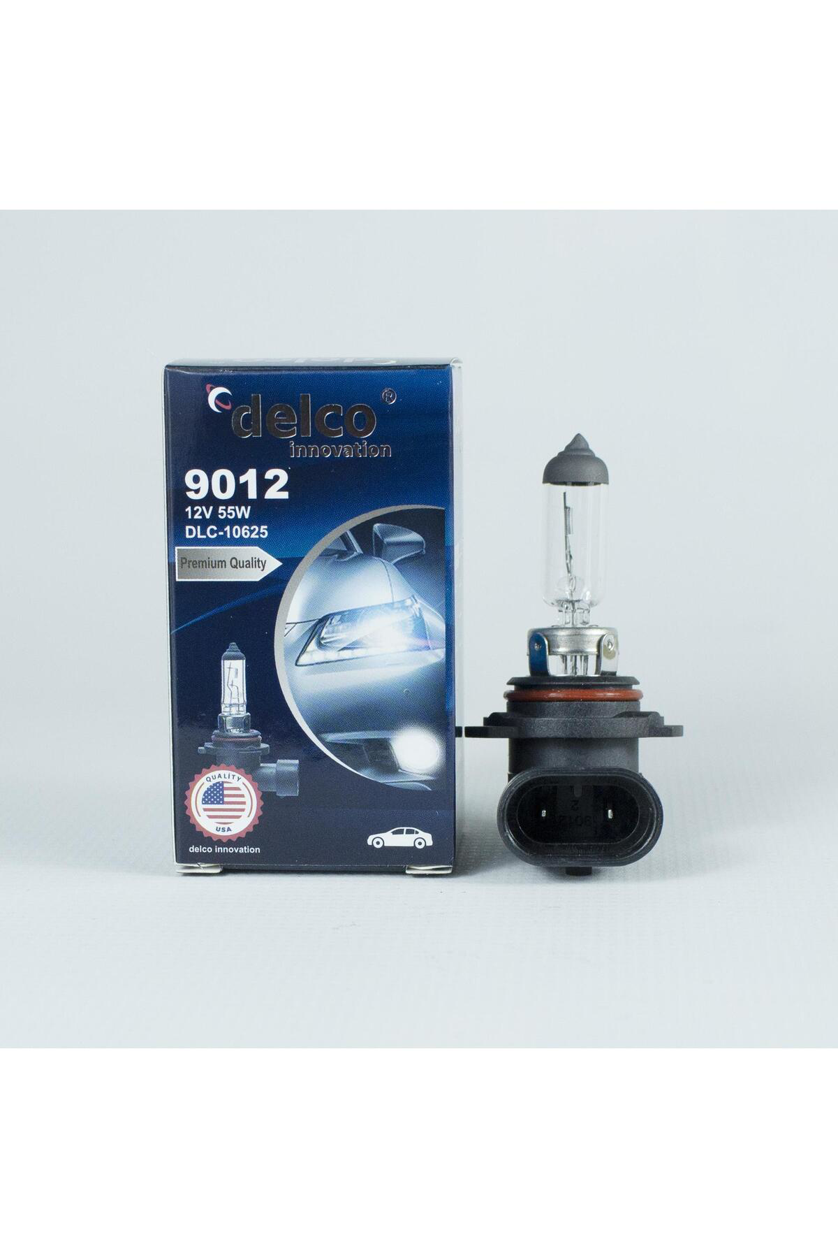 Delco U.S.A Hir2 9012 Halogen Ampul 12 Volt 55W Pgj19-3 10 Adet