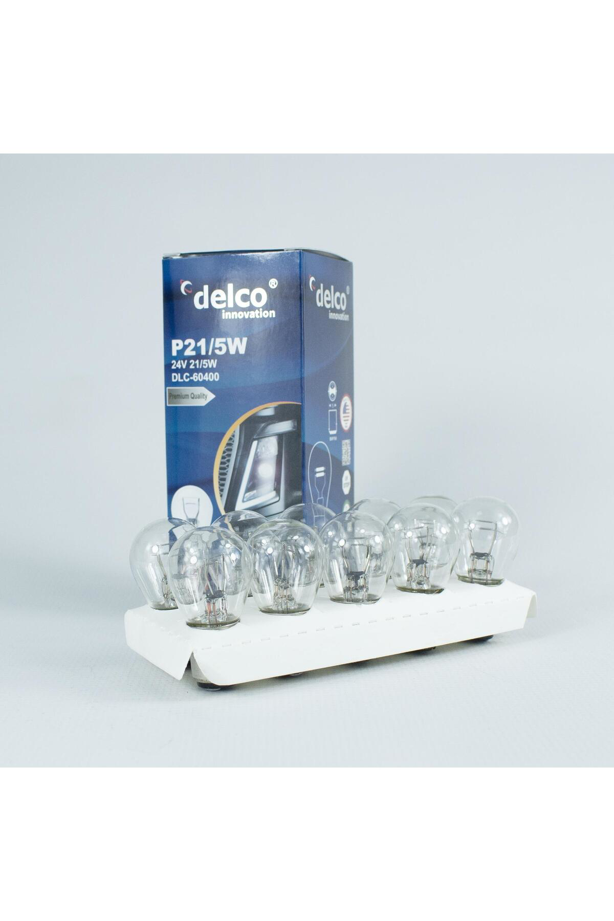 Delco U.S.A P21/5W 24 Volt 1016 Halogen Ampul Bay15d 10 Adet