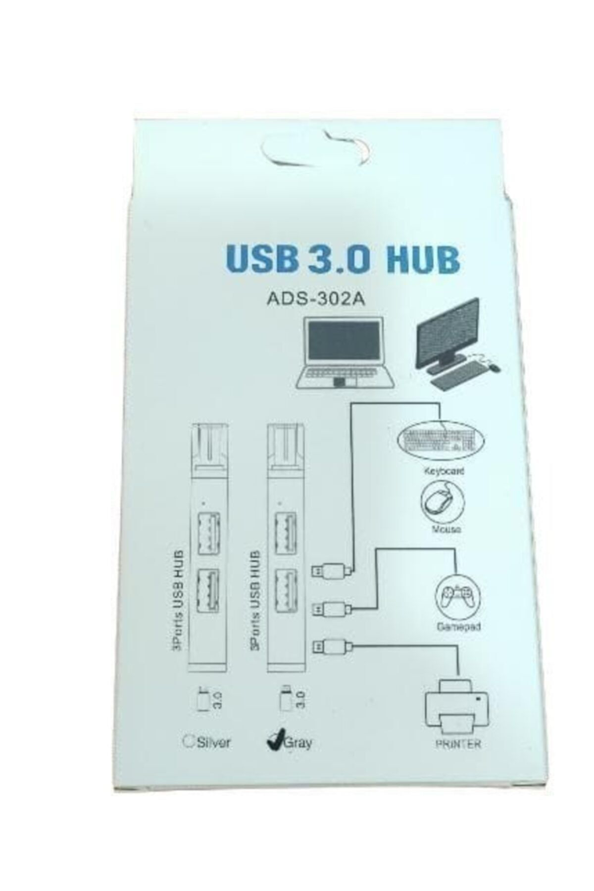 Pmr Usb 3.0 Hub Çoklayici 1*Usb 3.0- 2*Usb 2.0 Çoklayici
