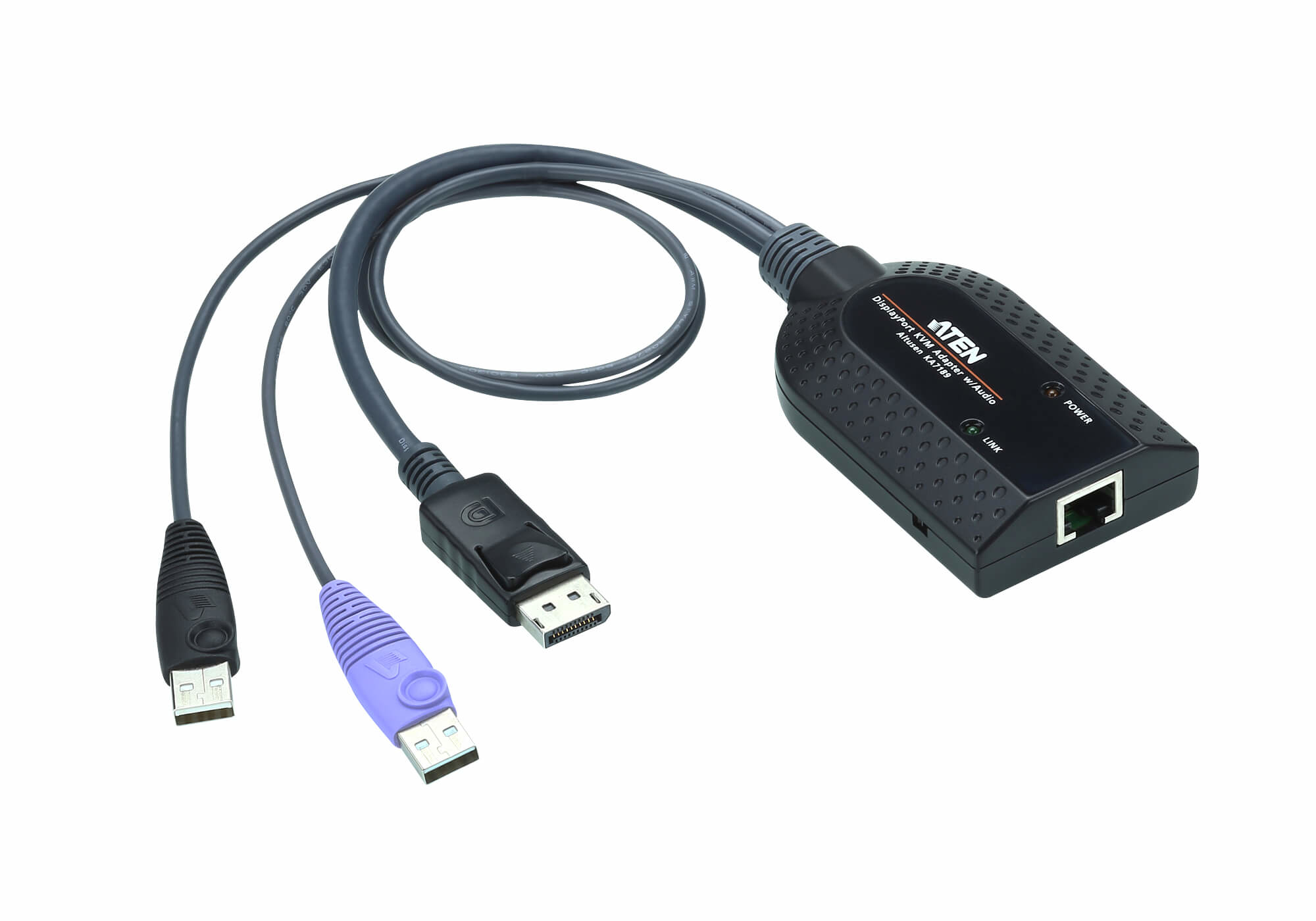 Evimdeyokyok Usb Displayport Sanal Medya Kvm Adaptörü (Akilli Kart Okuyucu Ve 