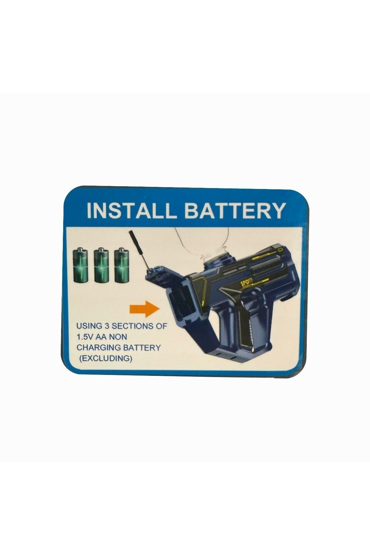 Oyuncak Store Usb Şarjli 2'Li Su Tabancasi - Elektrikli Su Tabancasi 5-7 Metre