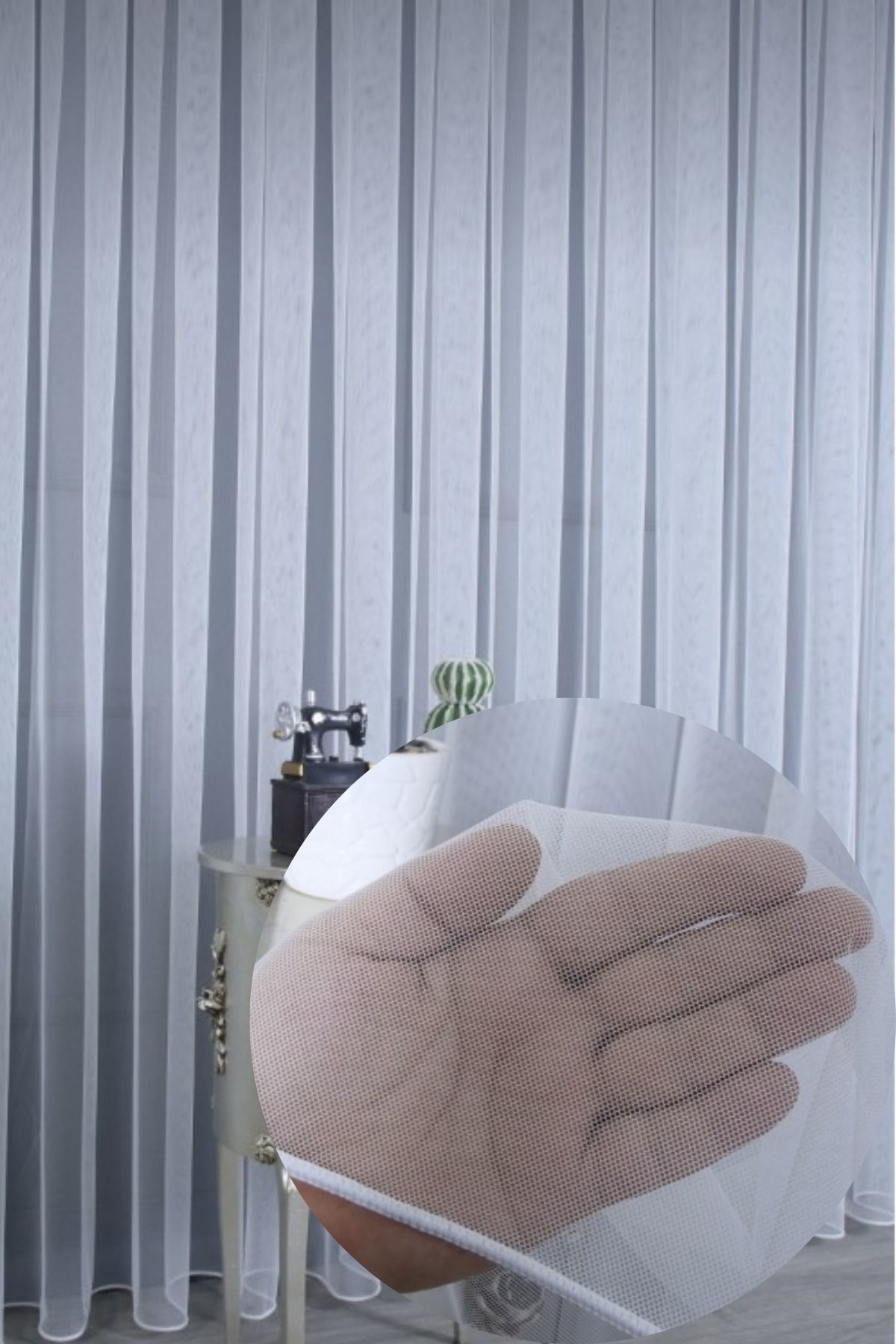 Özgün Home Üst Kalite Grek Tül Perde (1X2,5 Pile)