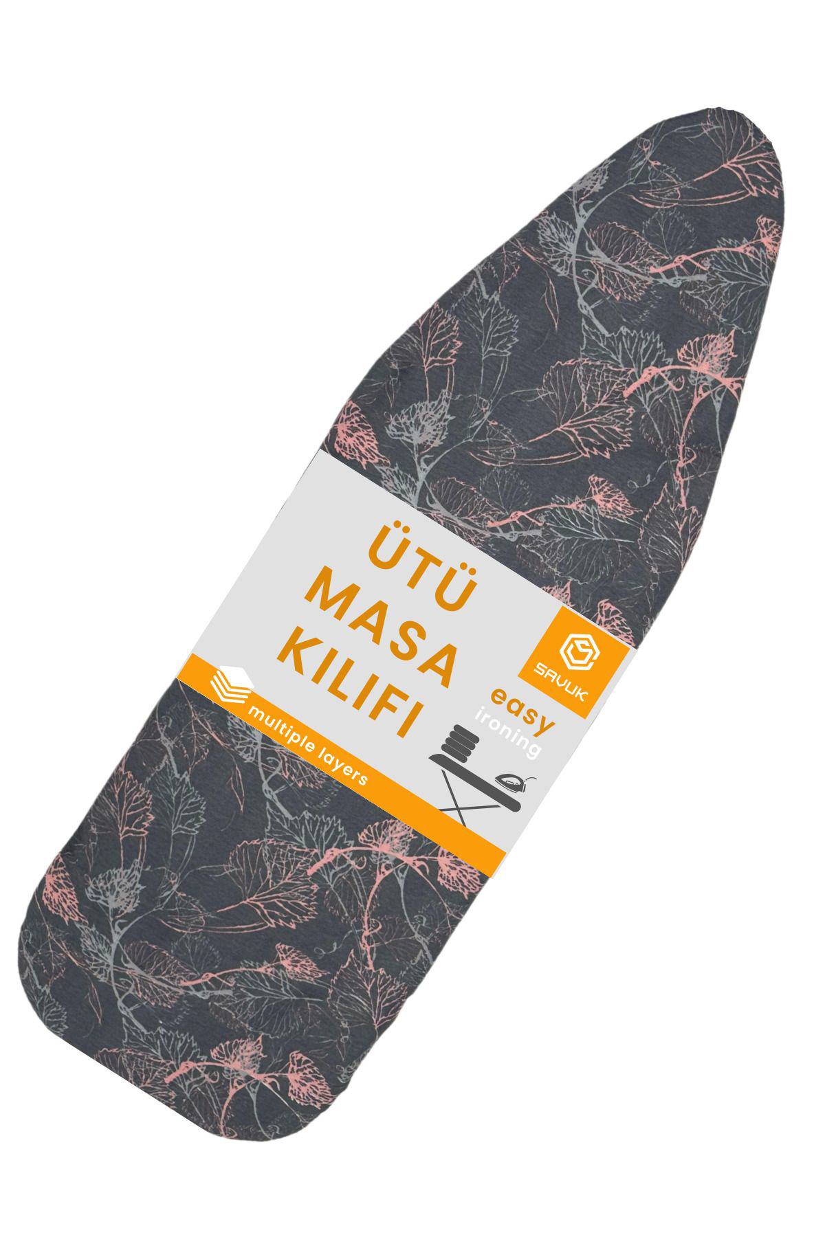 Beylini Ütü Masasi Kilifi Örtüsü Bezi, Keçeli,Süngerli,Lastikli Yanmaz Ay