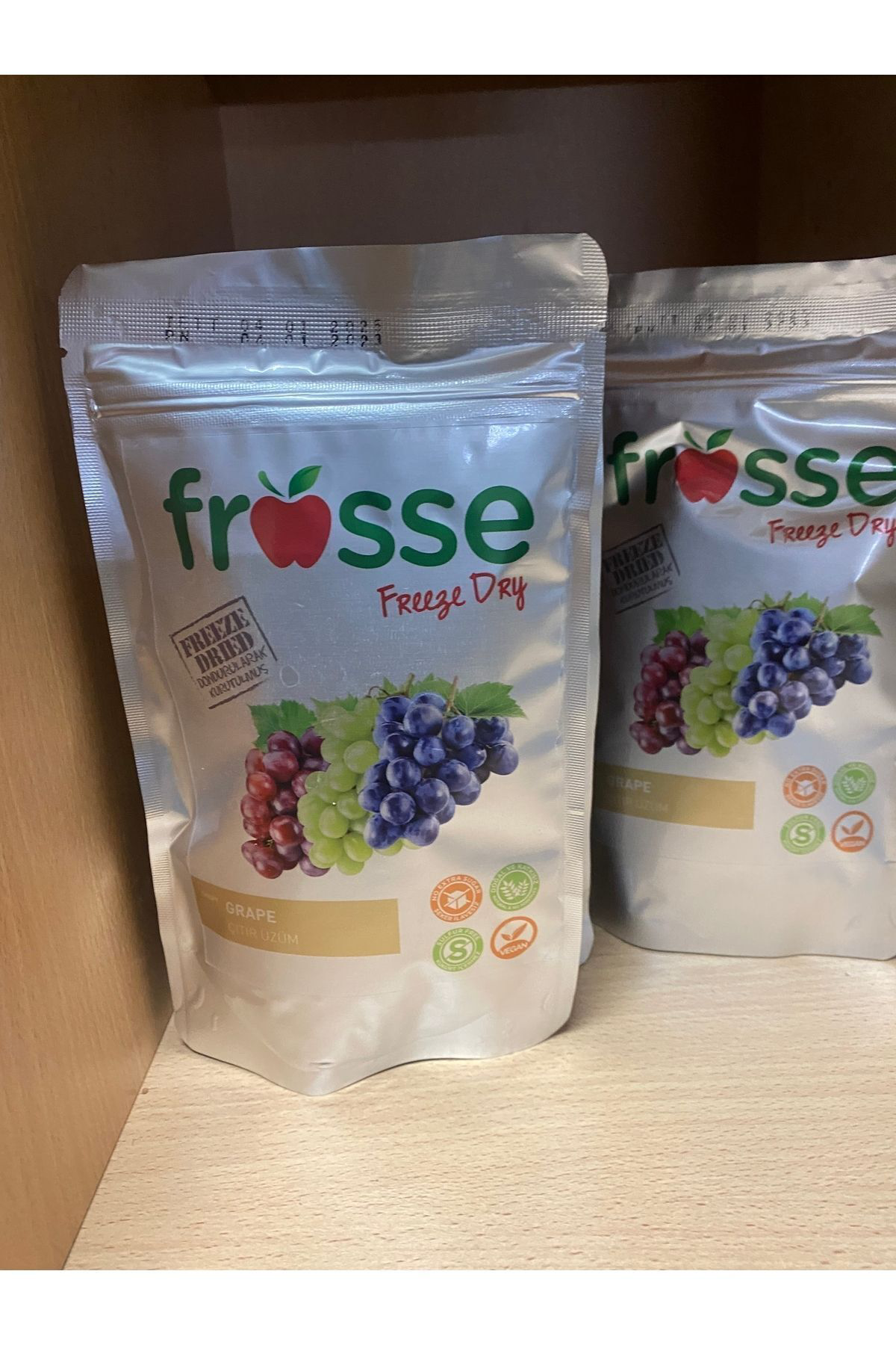 Frosse Üzüm Kitiri - Freeze Dried - Üretici Firmadan Dondurularak Kurutu