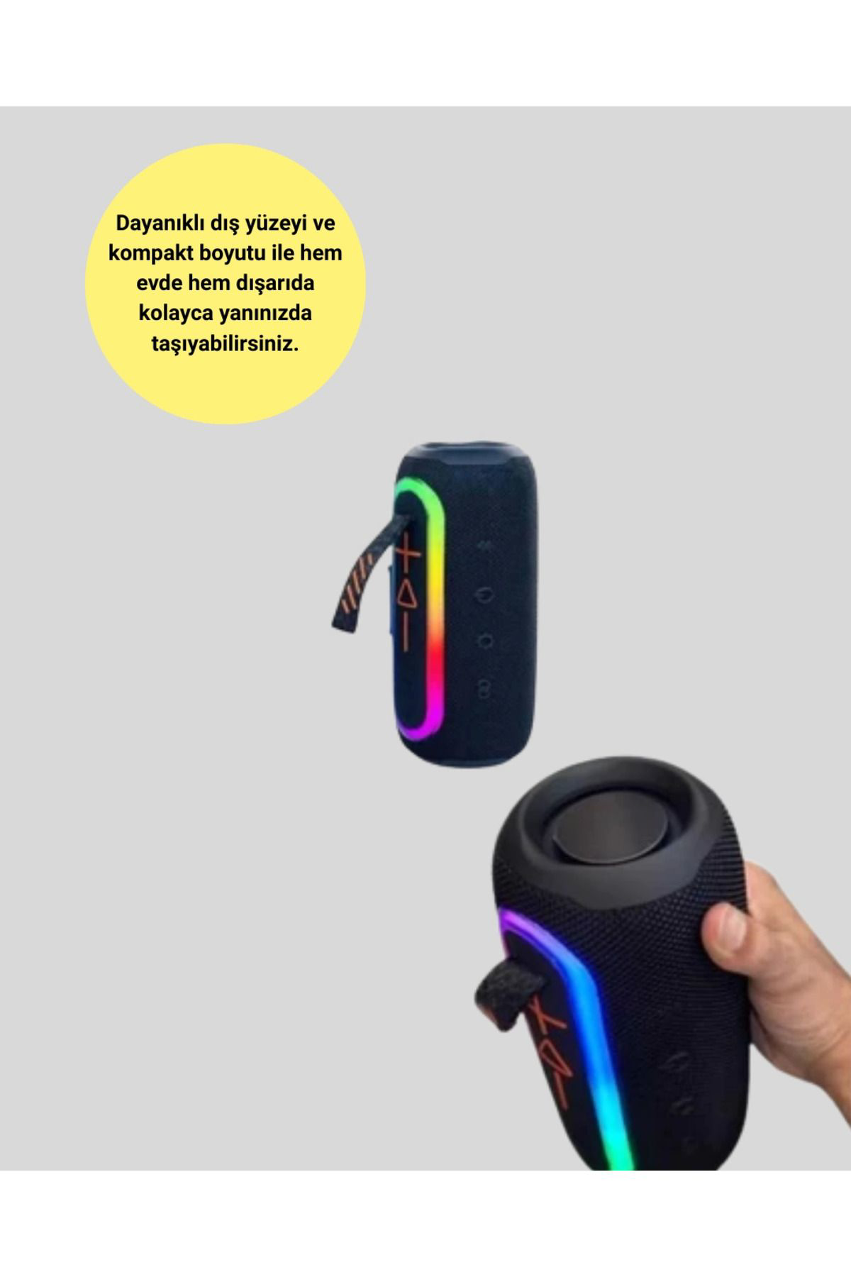 Pamiravm Uzun Pil Ömürlü Bluetooth 5.1 Hoparlör