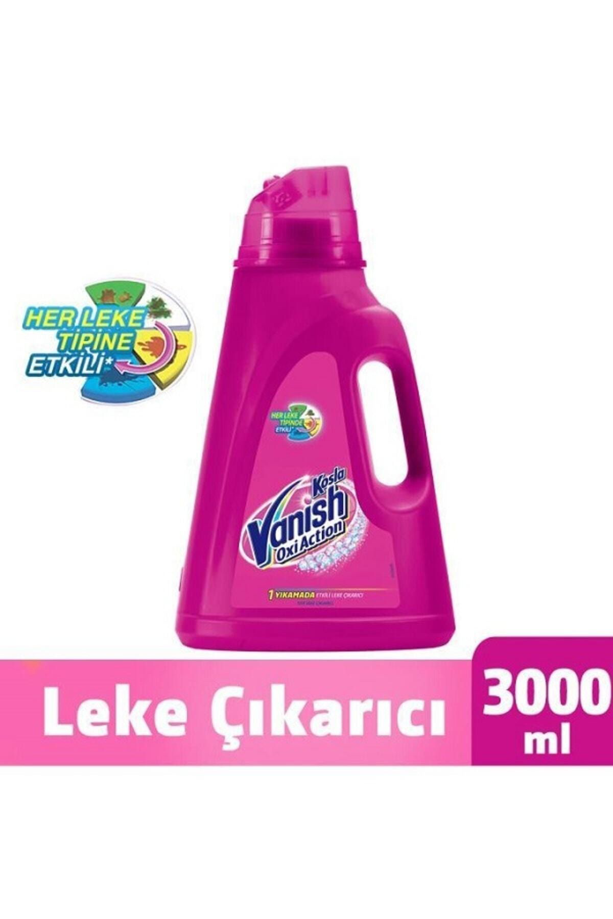 Vanish  Kosla Oxi Action Sivi Leke Çikarici Renkliler İçin 3000 Ml