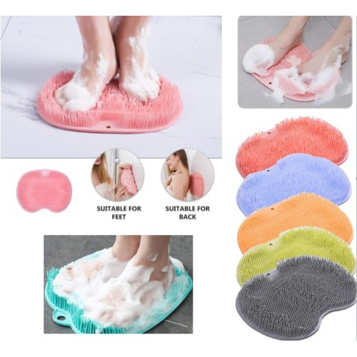 Just Cheap Store Vantuzlu Banyo Sirt Firçasi Ve Masaj Mati