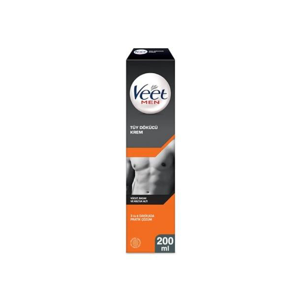 Veet Men  Tüy Dökücü Krem 3 Dk. Normal Ciltler İçin 200 Ml