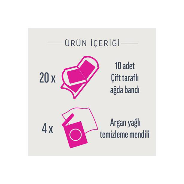 Veet Men Veet Pure Sir Ağda Bantlari Hasas Ciltler İçin Bacak Ve Vücut Böl