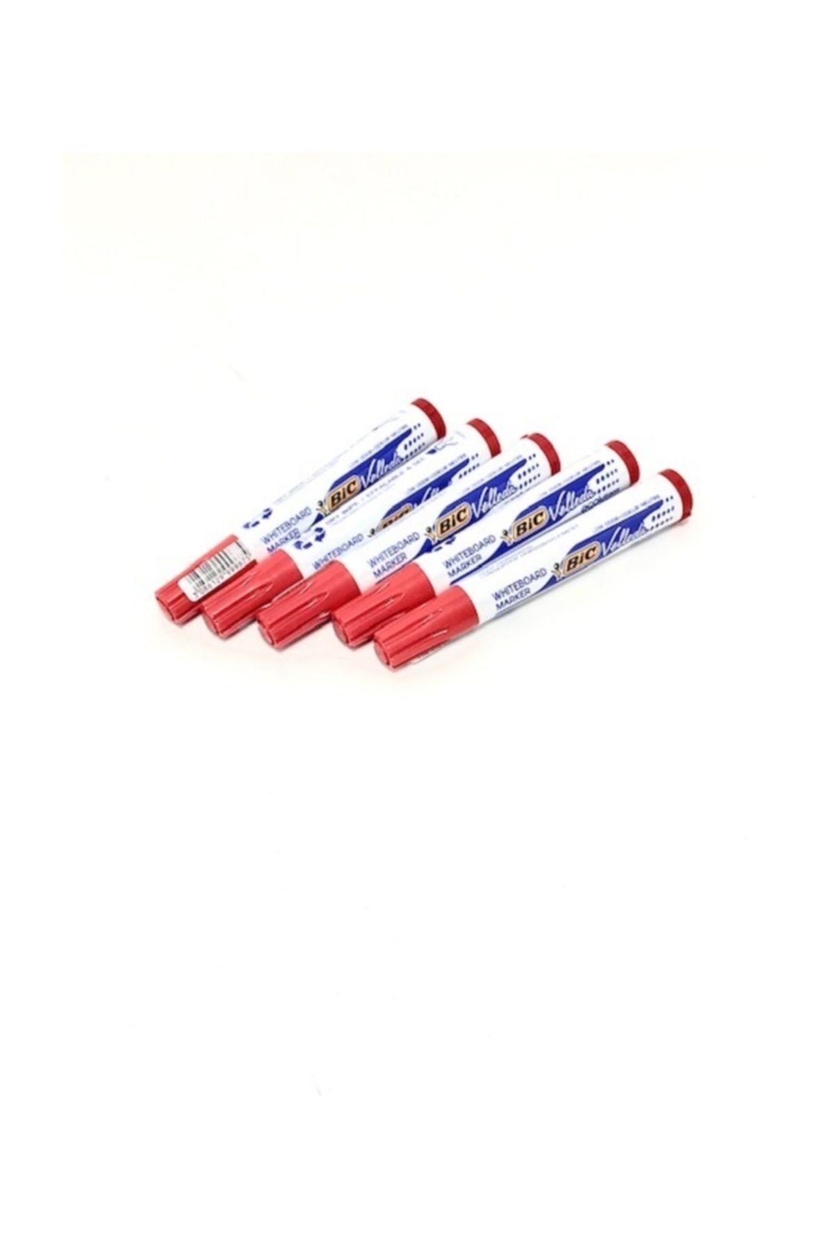Bic Vellada 1751 Tahta Kalemi 5'Li (Kirmizi)
