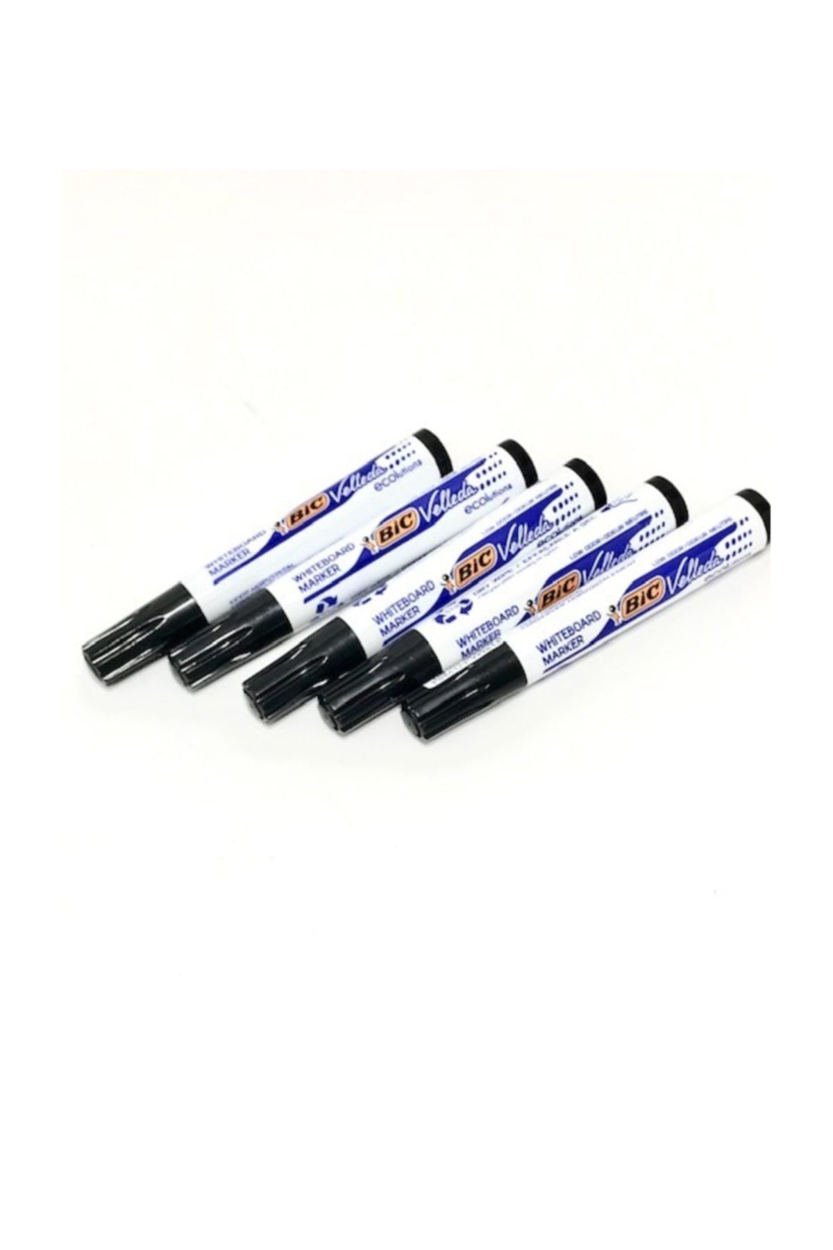 Bic Vellada 1751 Tahta Kalemi 5'Li Yuvarlak Uç (Siyah)