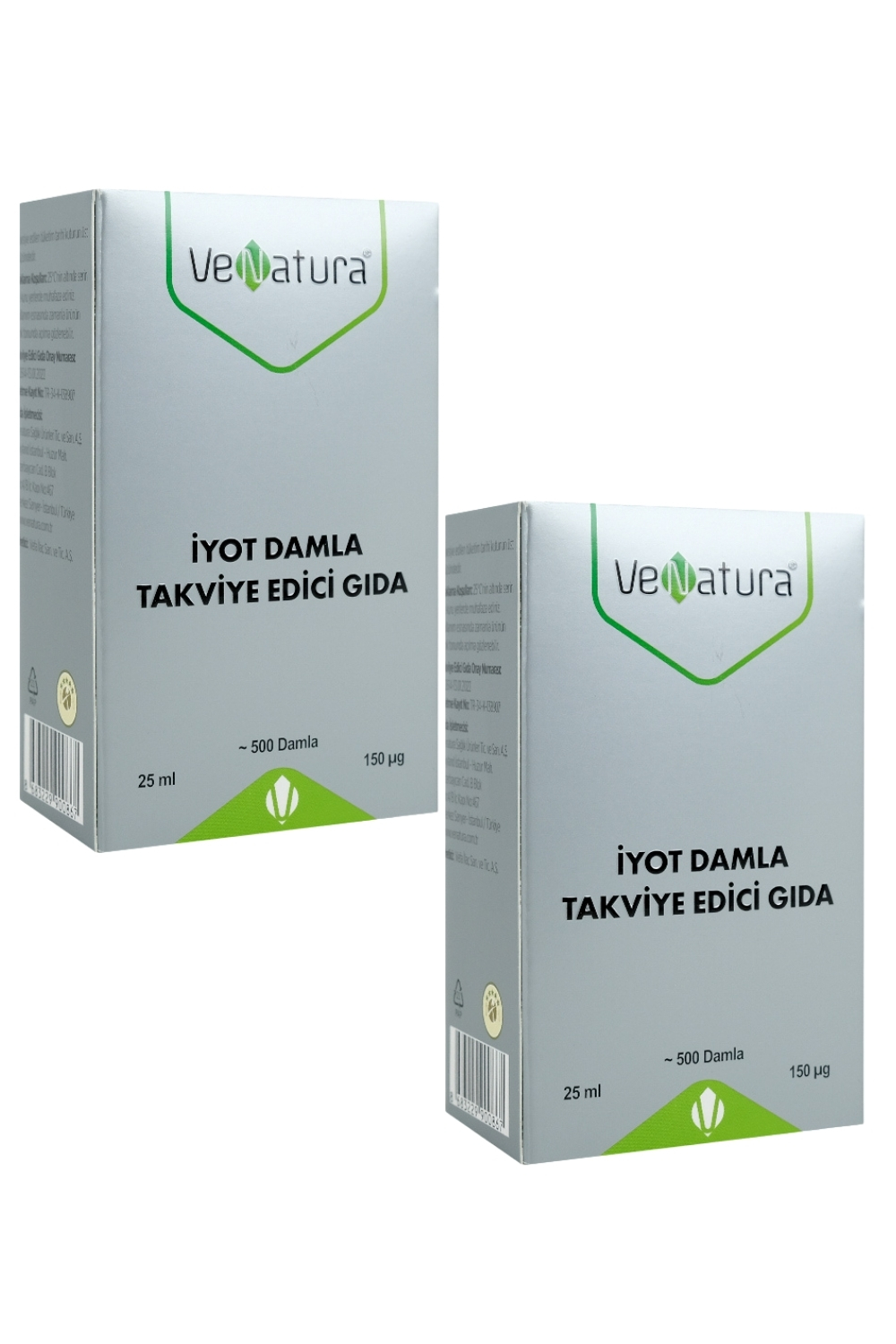 Venatura  İyot Damla 25 Ml X 2 Adet