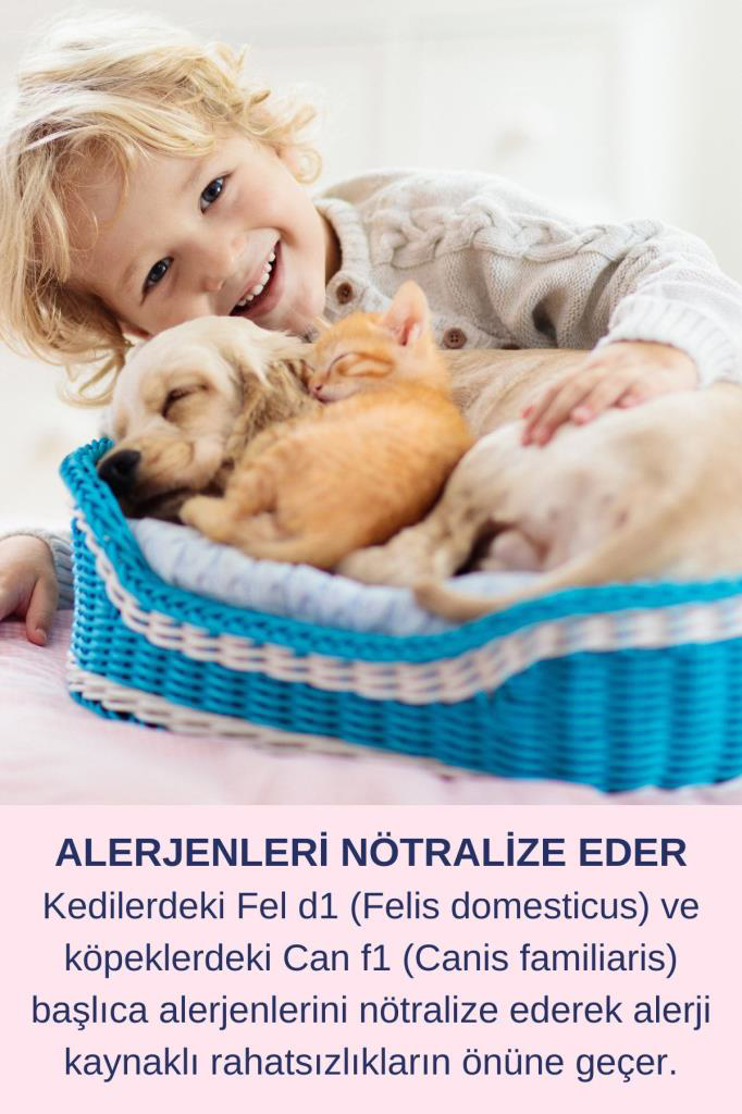 Resteril Vetürel Kedi Köpek  Antialerjik Anti Koku Evcil Hayvan Hi