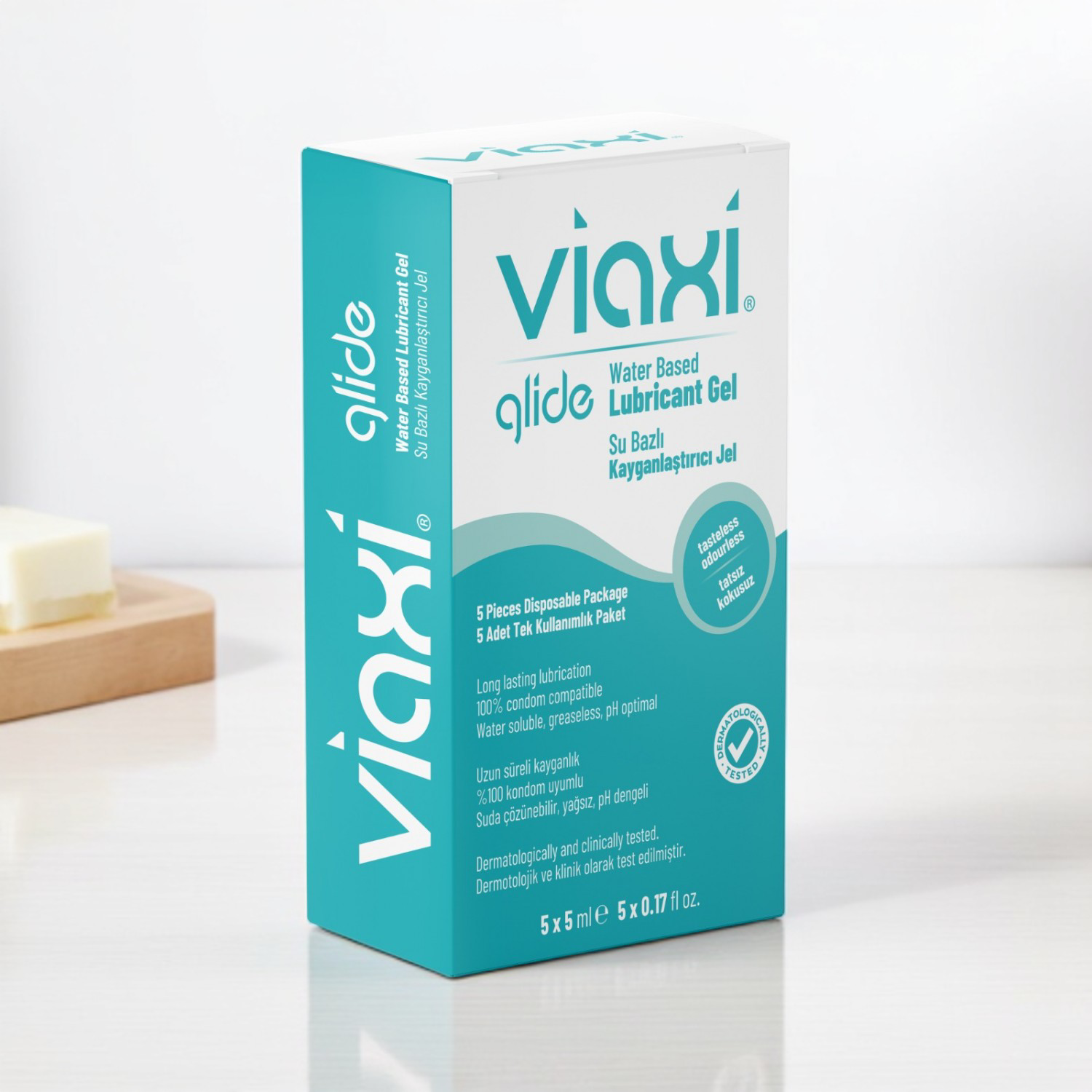 Viaxi Glide Kayganlaştırıcı Jel 5x5 ml