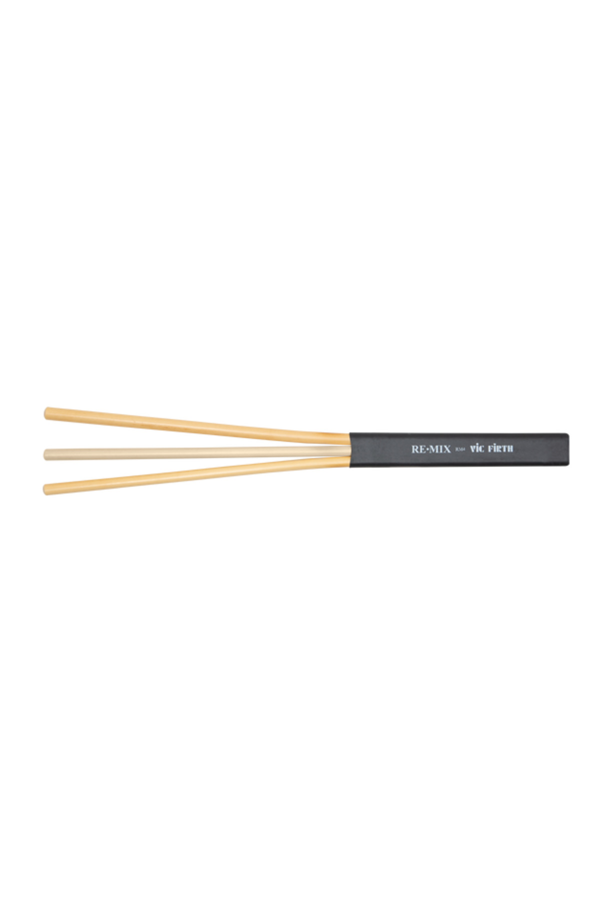 Vicfirth-4C Vicfirth Rm4 Firça Baget Re Mix Rattan Re·Mix Brushes, Rattan/Bir