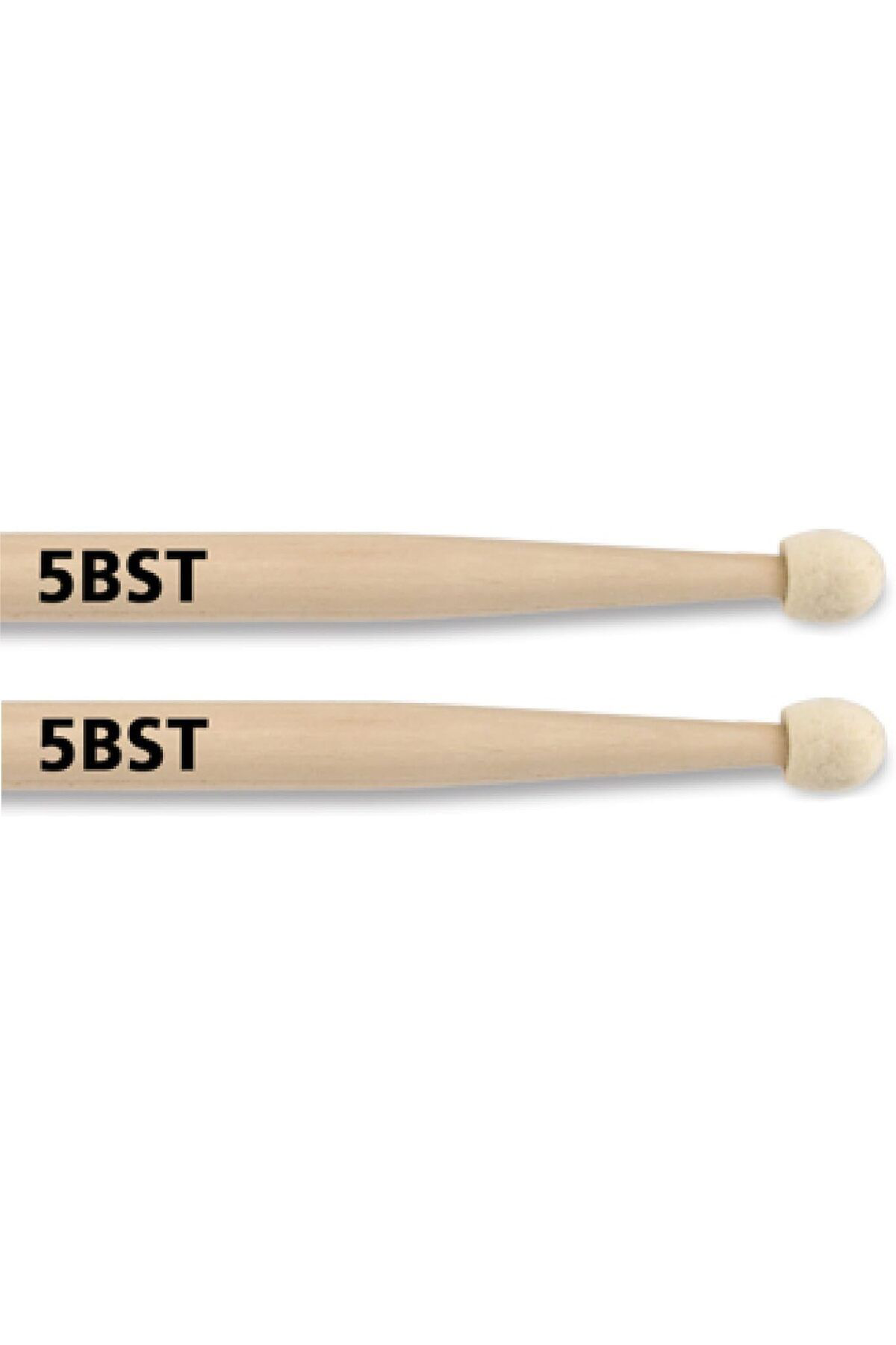 Vic Firth Vicfirth V5bst Baget(Çift) 5B Soft Touch (Keçe Uç), Hickory