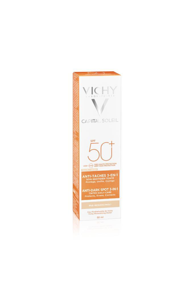 Vichy  İdeal Soleil Spf50+ Anti-Dark Spots 50 Ml - Lekeli Ciltler 