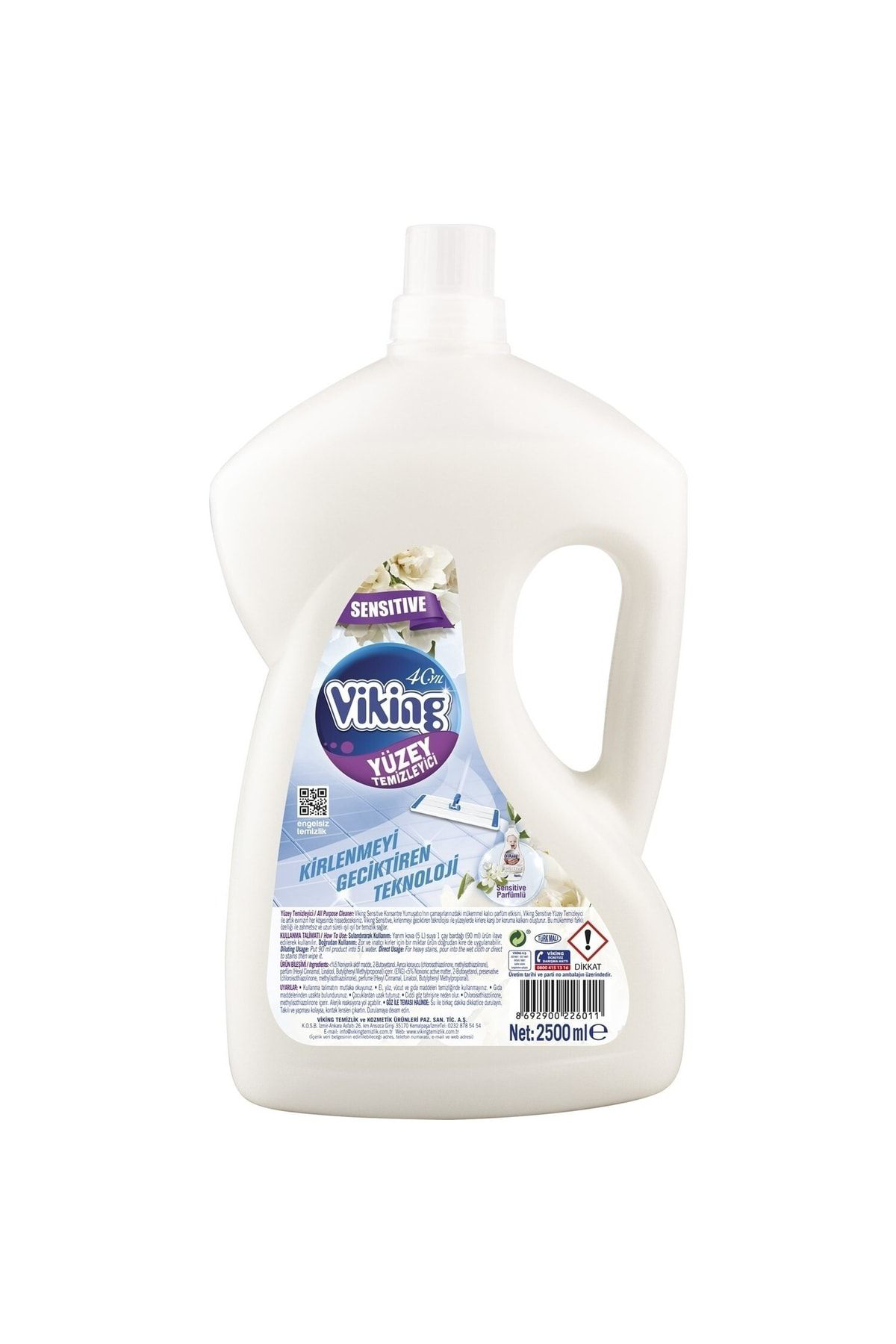Bssm Viking Yüzey Temizleyici Sensitive 2,5Lt X 6 Adet