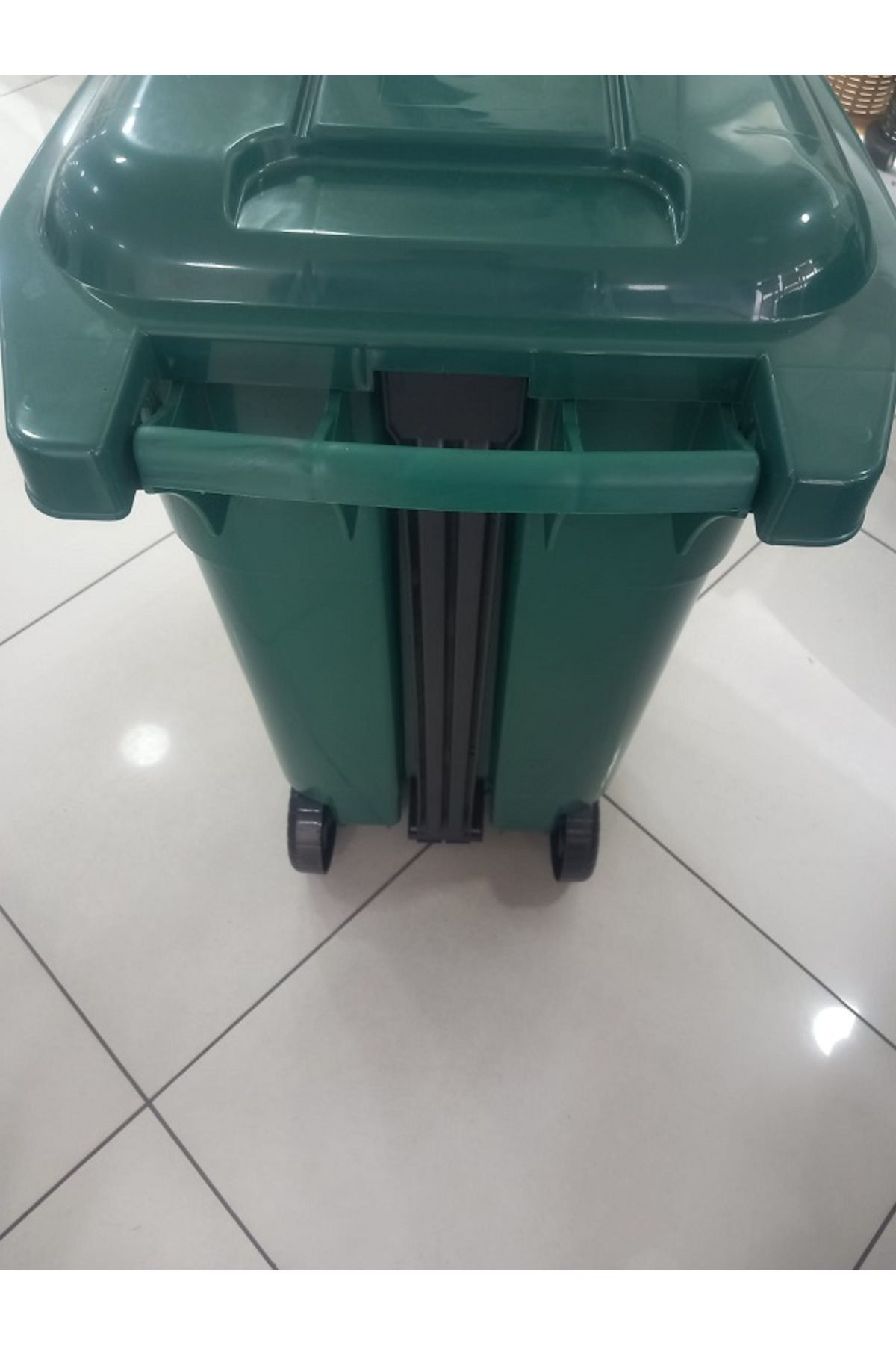 Pomstore Violet Konteyneri 80 Litre Büyükboy Ayak Pedalli Kova Kapakli Tek
