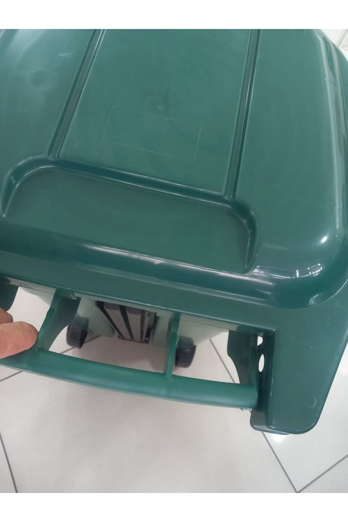 Pomstore Violet Konteyneri 80 Litre Büyükboy Ayak Pedalli Kova Kapakli Tek