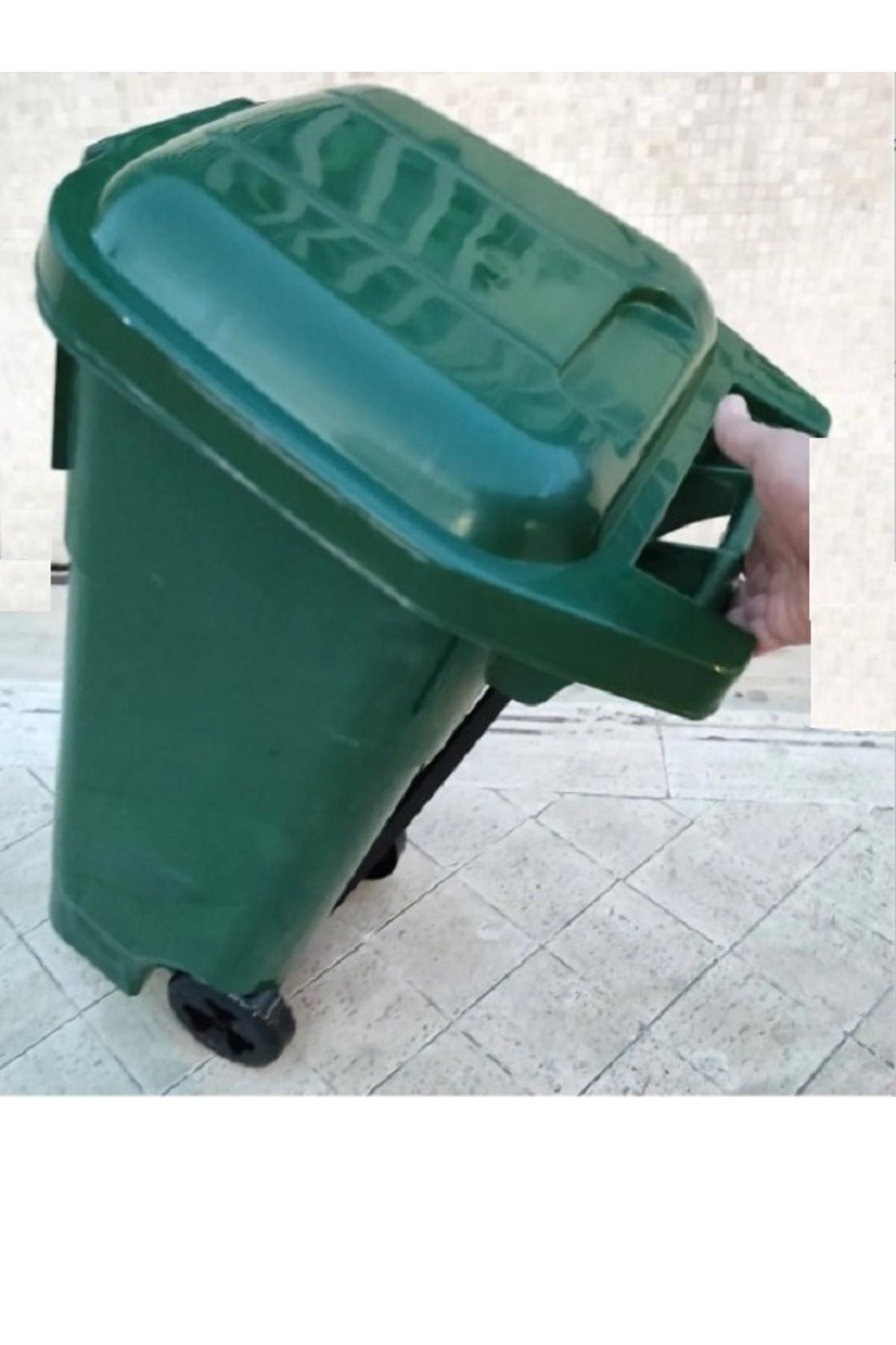Pomstore Violet Konteyneri 60 Litre Büyükboy Ayak Pedalli Kova Kapakli Tek
