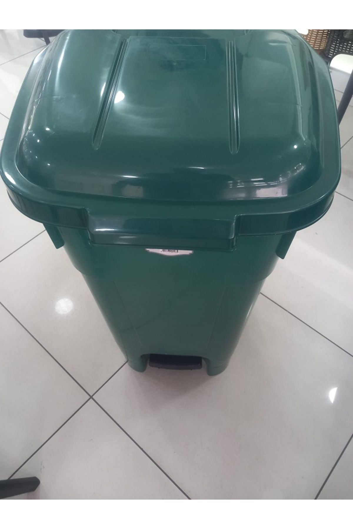 Pomstore Violet Konteyneri 80 Litre Büyükboy Ayak Pedalli Kova Kapakli Tek