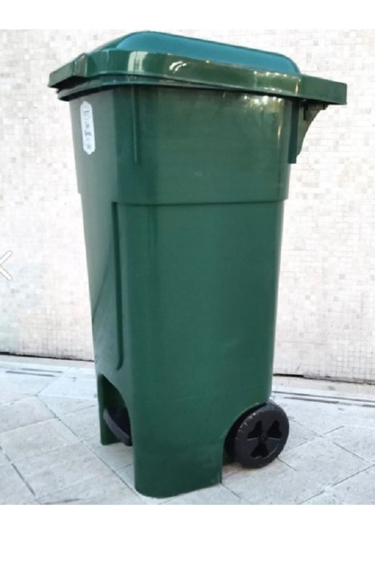 Pomstore Violet Konteyneri 60 Litre Büyükboy Ayak Pedalli Kova Kapakli Tek