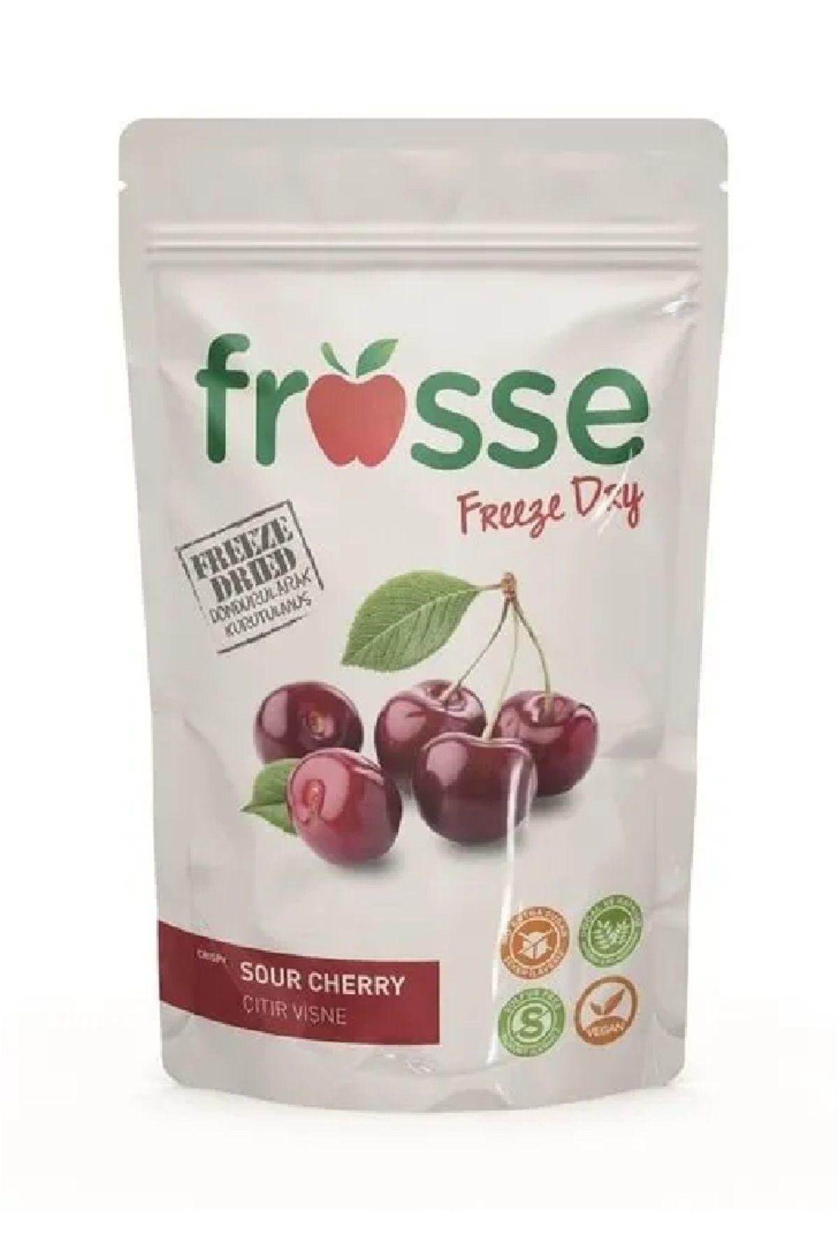 Frosse Vişne Kitiri, Freeze Dried (Dondurarak Kurutulmuş) Vişne Cipsi