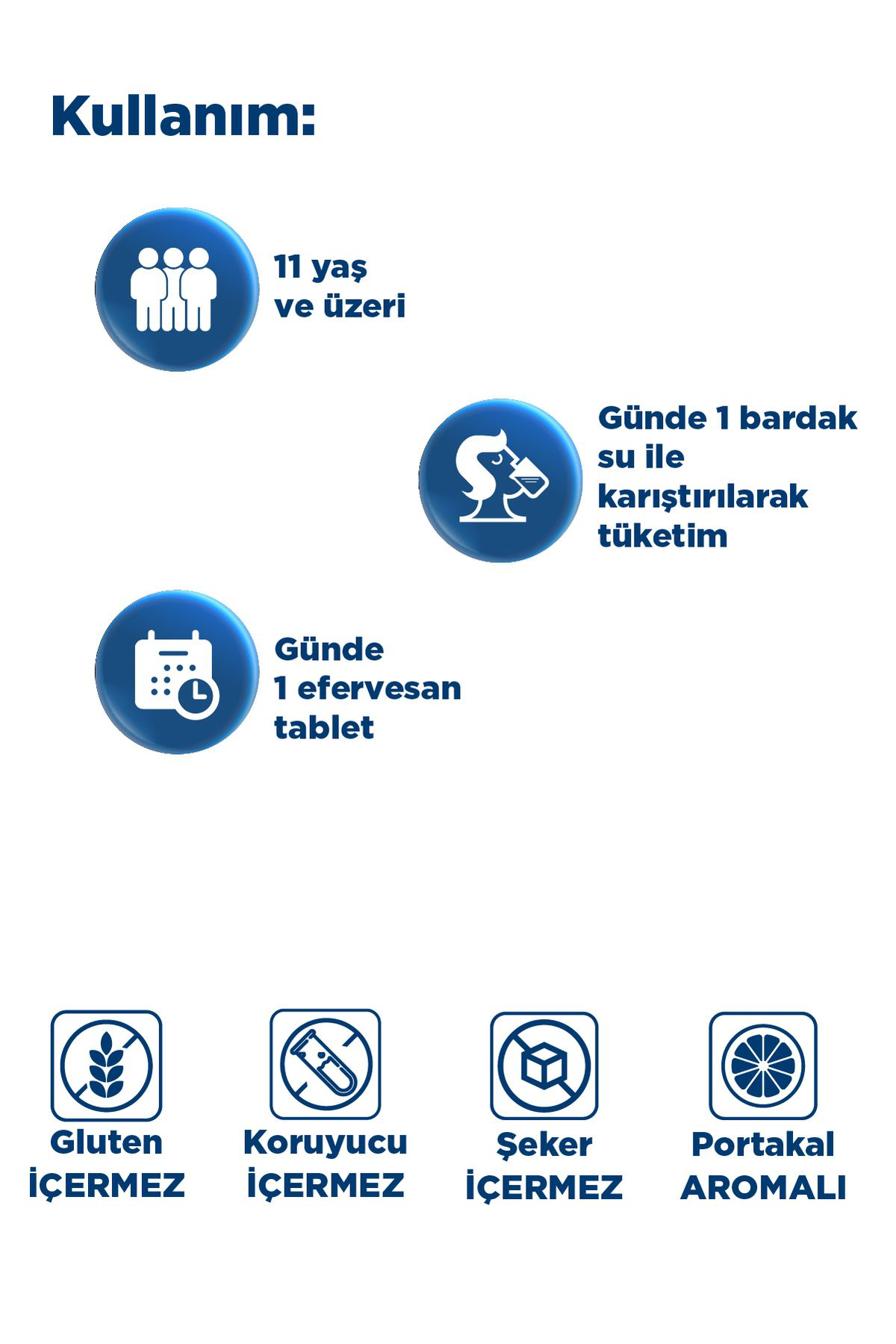 Dynavit Vitamin C Vitamin D3 Çinko 15 Efervesan Tablet