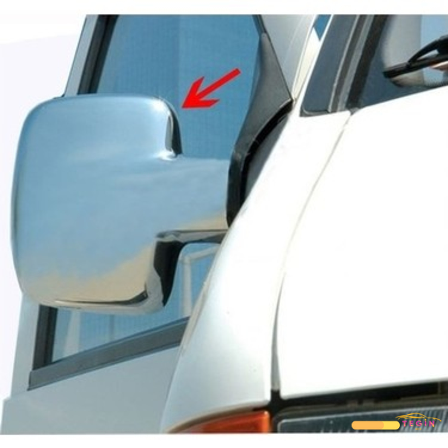 Vito/W638 VAN 1996-2003 Ayna Kapağı 2 Parça Abs Krom
