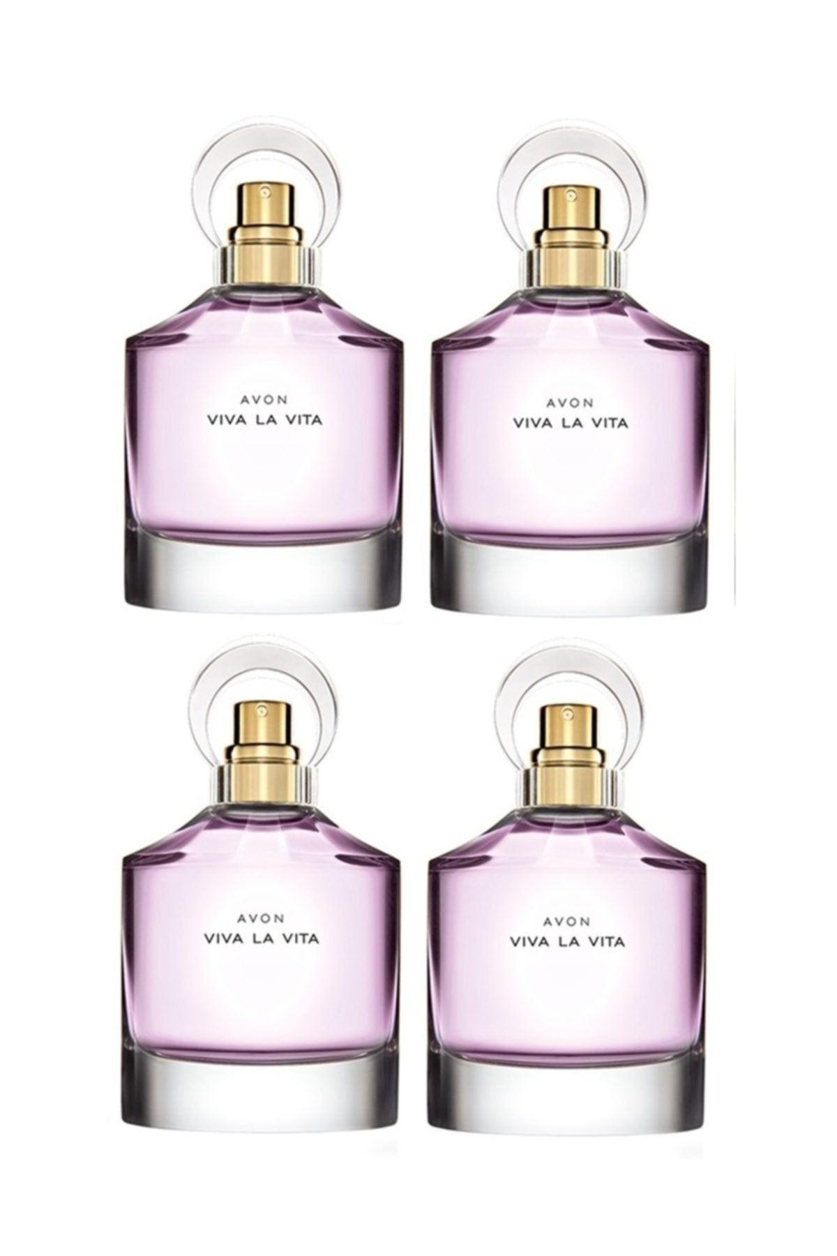 Avon Viva La Vita Edp 50Ml Kadin Parfüm Dörtlü Set