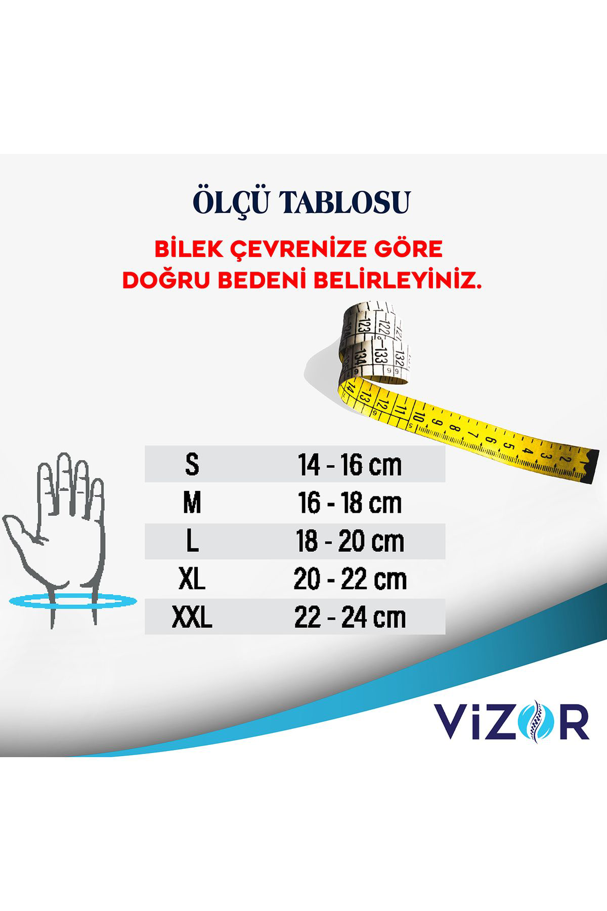Vizor Vizor - Epikondilit Ateli Code 305 S Beden