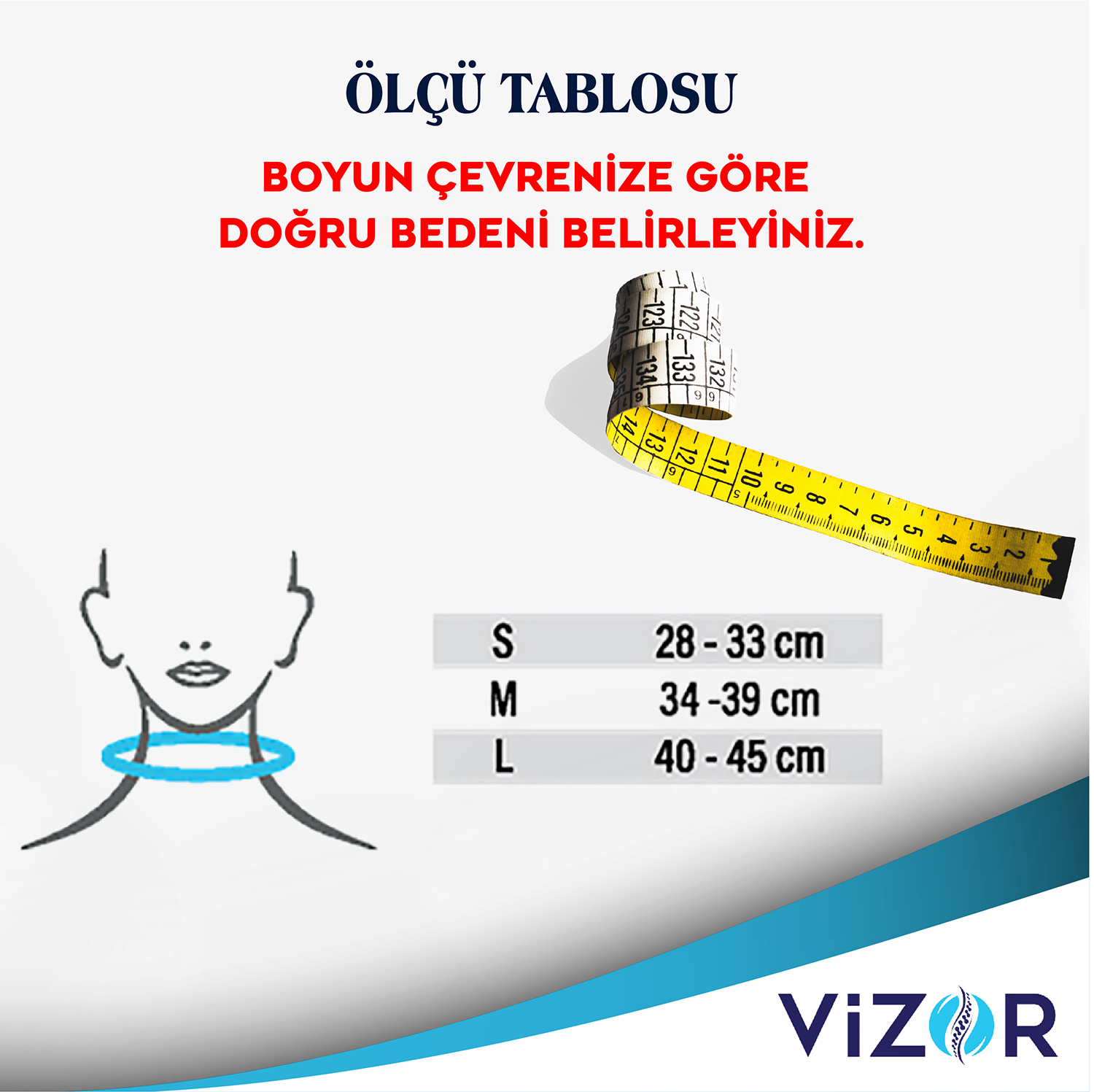 Vizor Vizor - Sünger Boyunluk Code 101