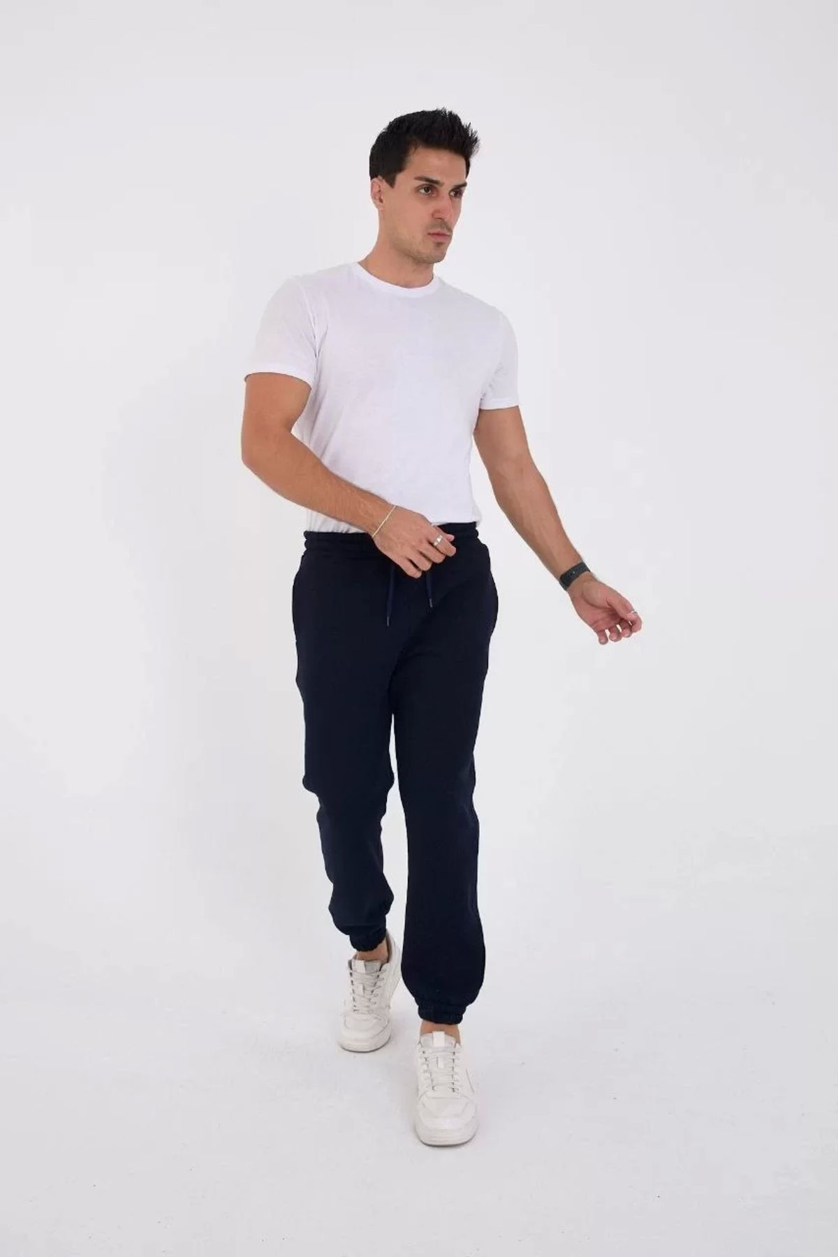 S'gizli V&M Store Unisex Kişlik Üç İplik Lastikli Eşofman Pantolon - Laci