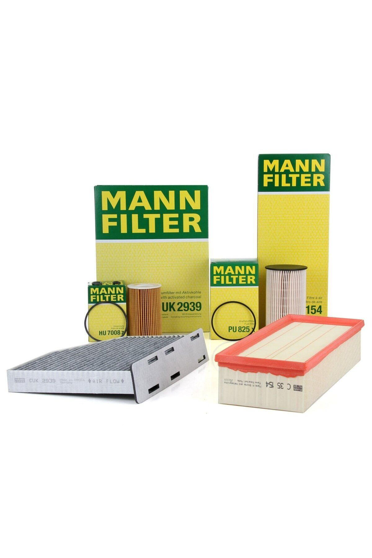 Mann Filters Volkswagen Passat 2.0 Tdi Bluemotion Periyodik Bakim Filtre Seti