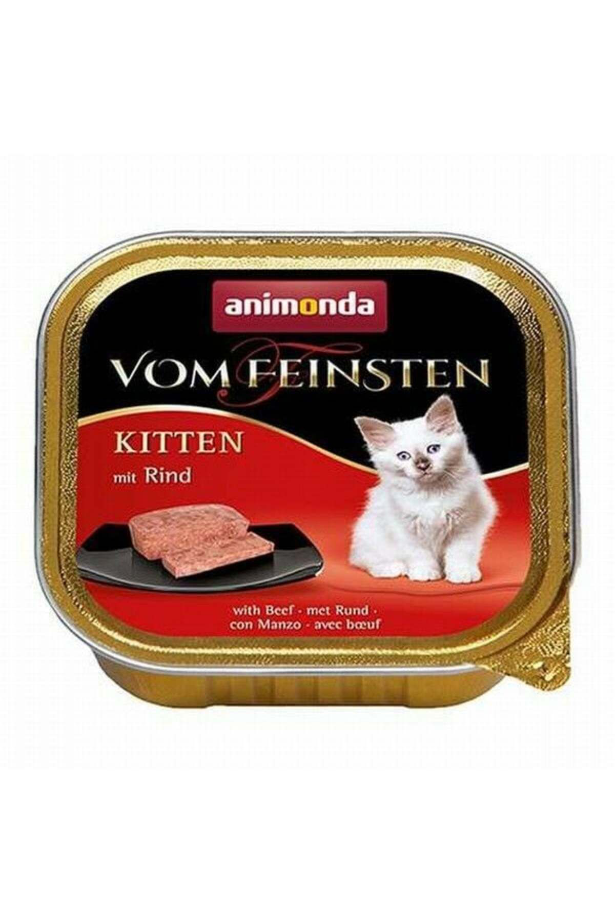 Animonda Vom Feinsten Kitten Biftekli Yavru Kedi Konservesi 100 Gr - Petsh