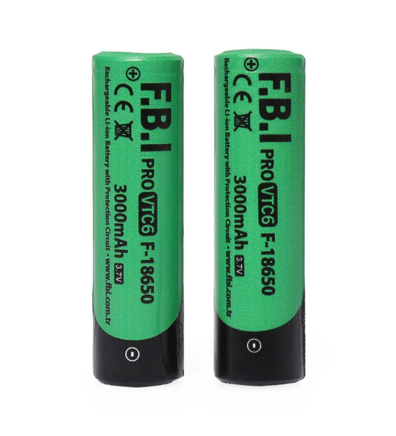 Just Cheap Store Vtc6 18650 3.7V 3000Mah 30A Li-İon Şarjli Pil + Pil Taşima Kutusu