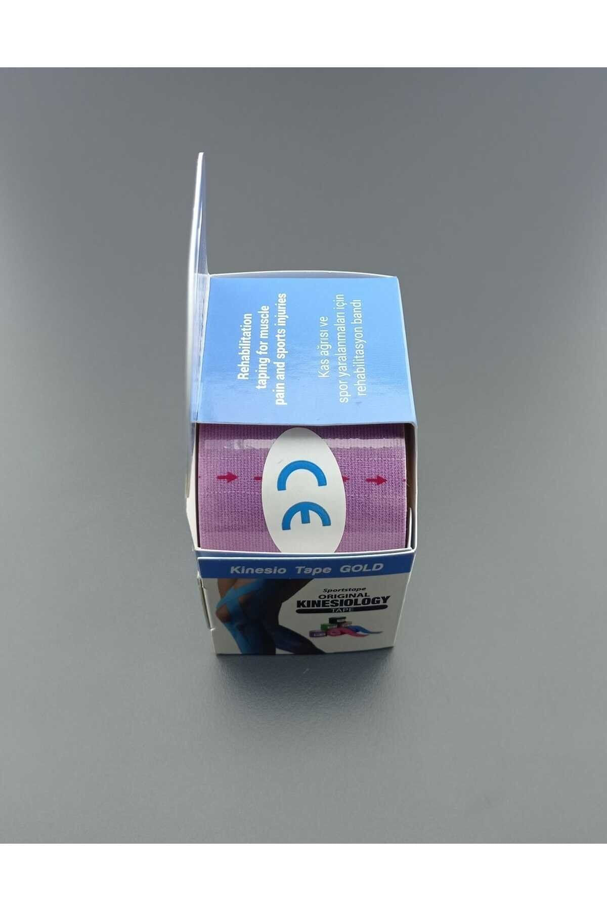 Hemdem Medikal Vzn Kinesio Tape Ağri Bandi 5M*5Cm Lila