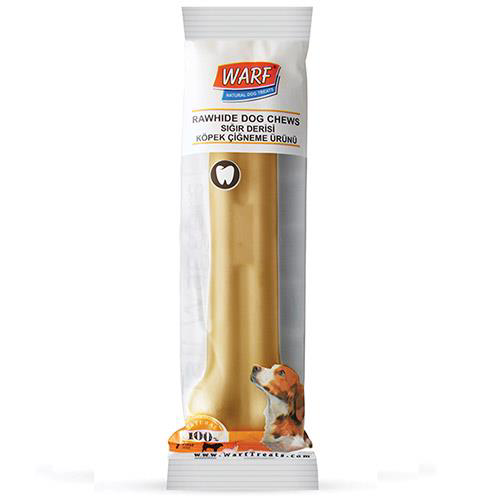Warf  Siğir Derisi Köpek Naturel Ödül Kemiği 150 Gr-20,5 Cm