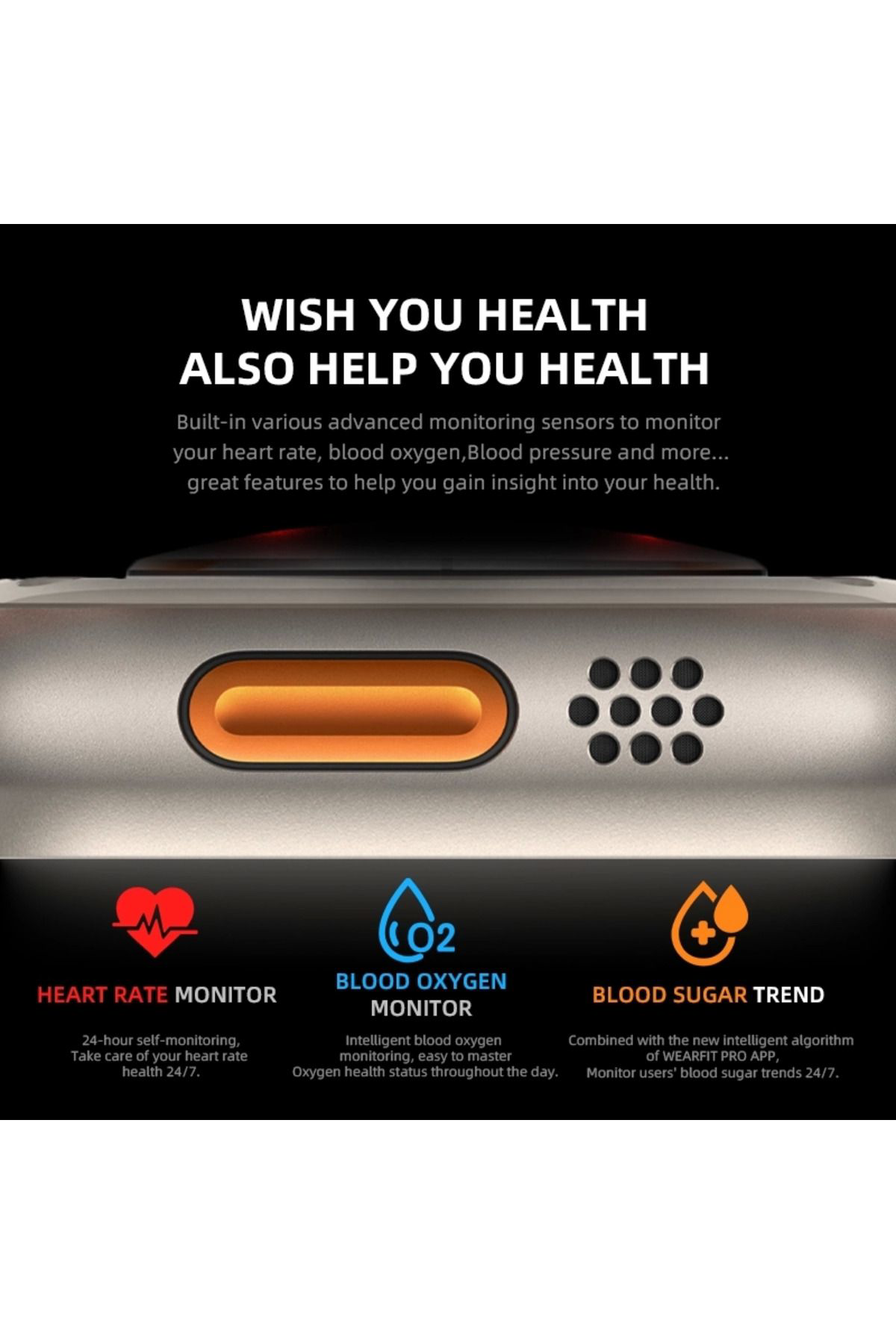 Yusuftex Watch 8 Hw8 Ultra Adventure 2.02İnc Siri Nfc Bluetooth Arama İos