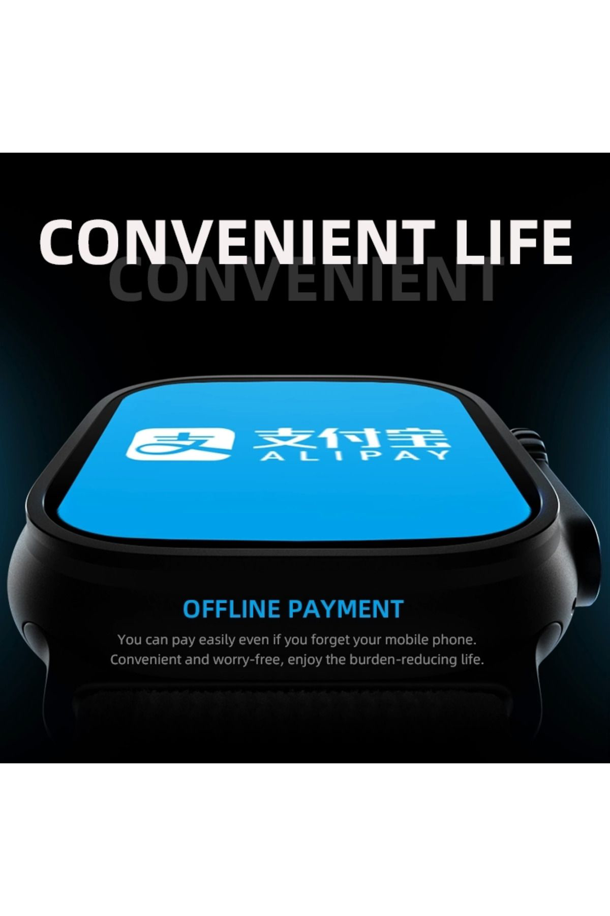 Yusuftex Watch 8 Hw8 Ultra Adventure 2.02İnc Siri Nfc Bluetooth Arama İos